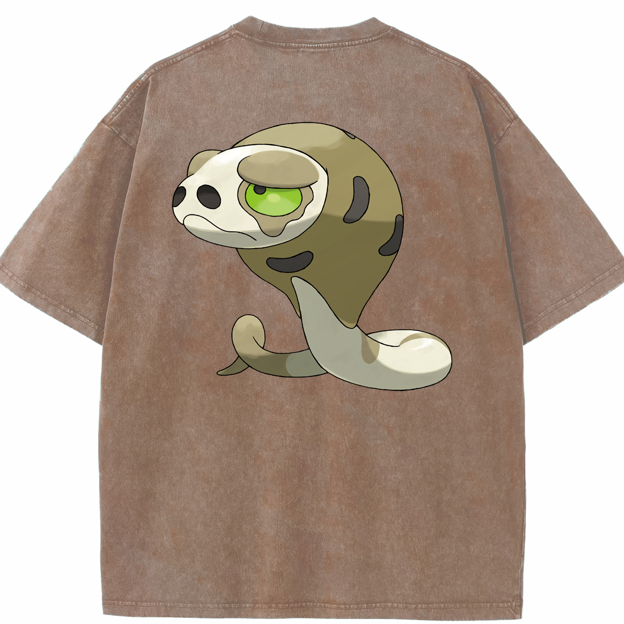 （画像用） ポケットモンスター Pokémon 綿100% ヴィンテージ風 半袖Tシャツ（背面プリント）