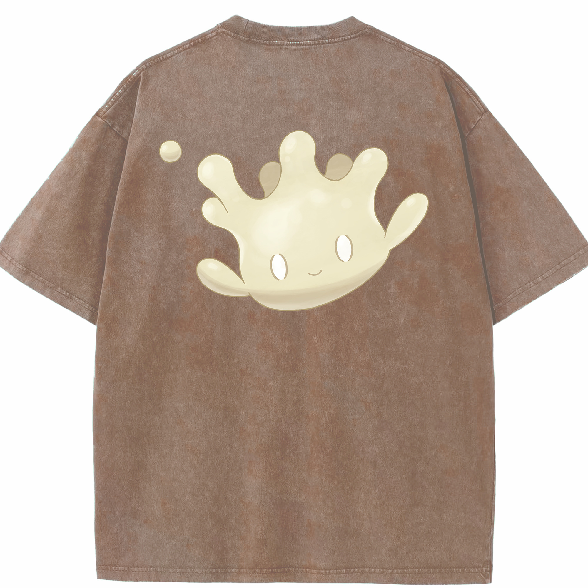 （画像用） ポケットモンスター Pokémon 綿100% ヴィンテージ風 半袖Tシャツ（背面プリント）