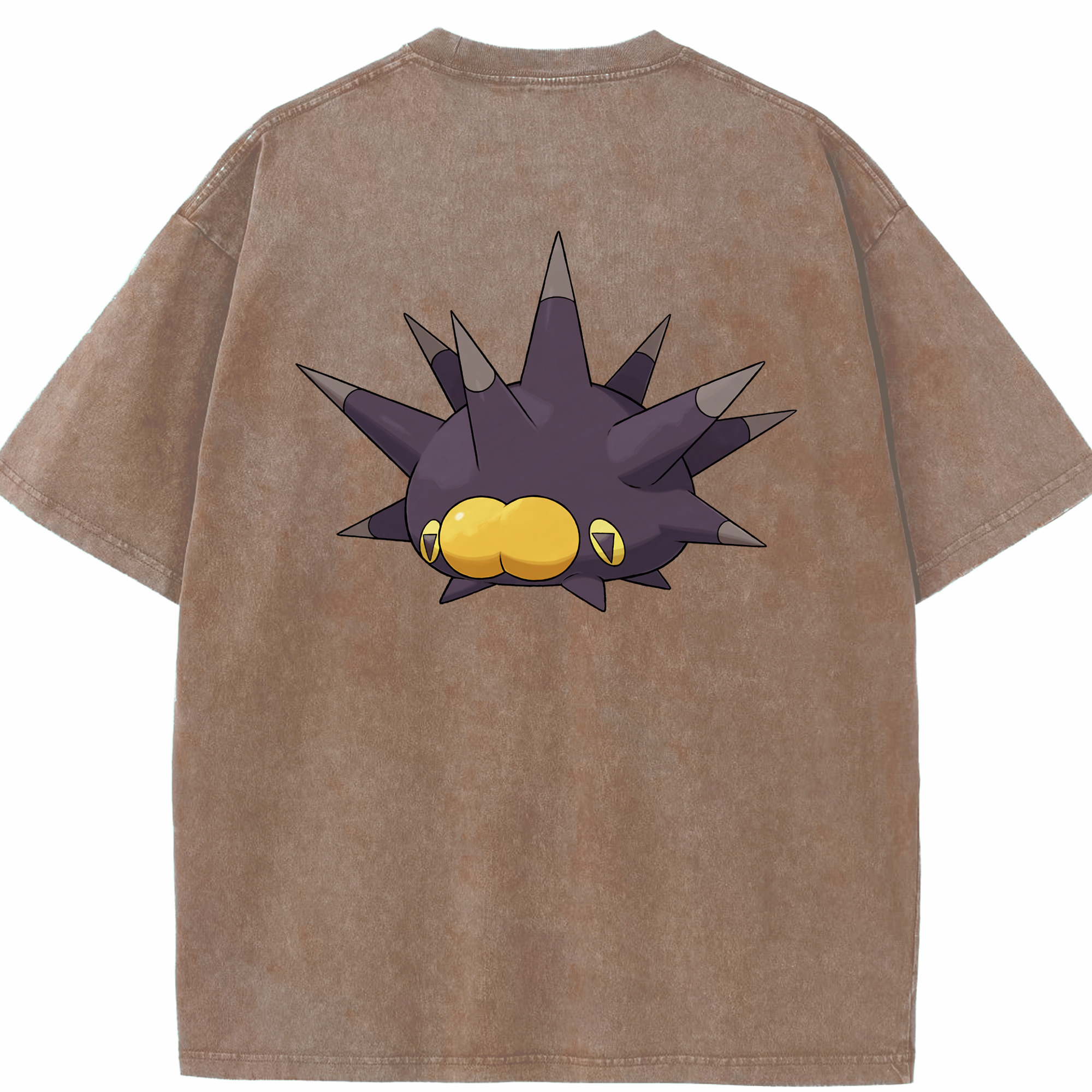 （画像用） ポケットモンスター Pokémon 綿100% ヴィンテージ風 半袖Tシャツ（背面プリント）