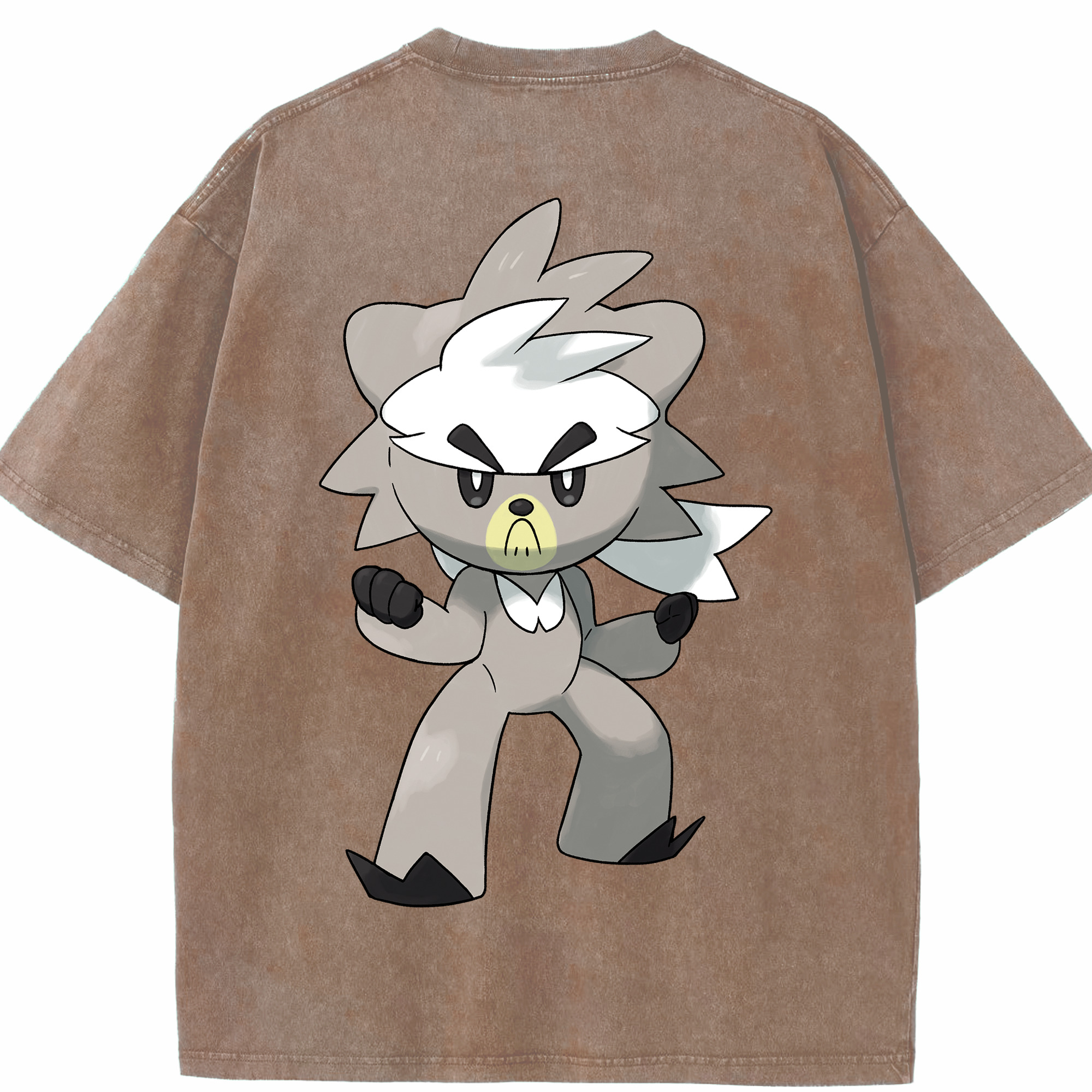 （画像用） ポケットモンスター Pokémon 綿100% ヴィンテージ風 半袖Tシャツ（背面プリント）