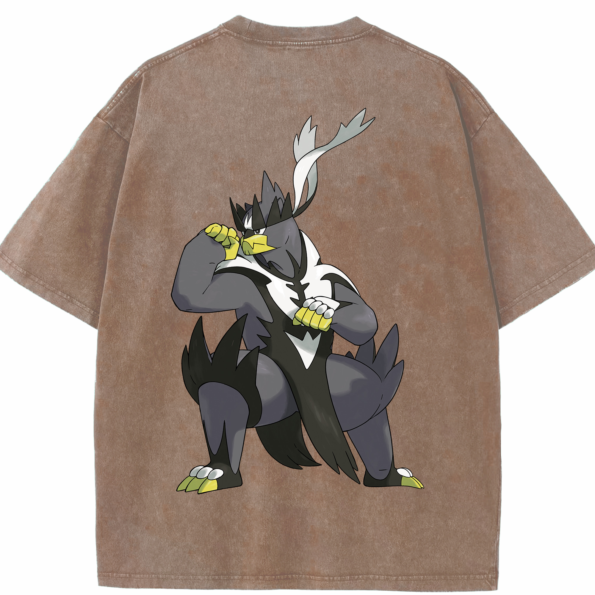 （画像用） ポケットモンスター Pokémon 綿100% ヴィンテージ風 半袖Tシャツ（背面プリント）