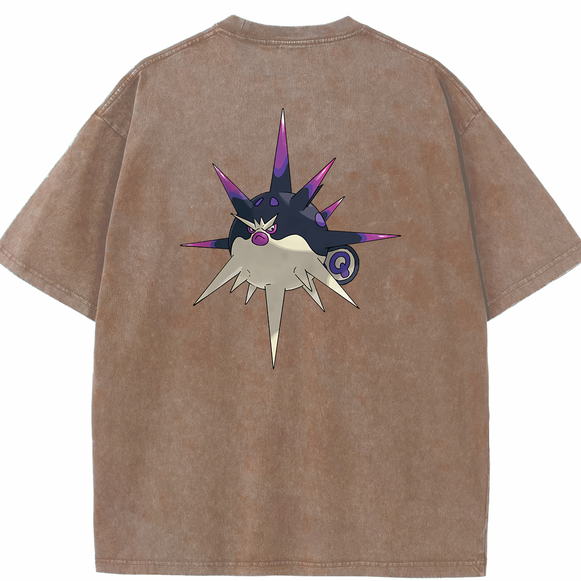 （画像用） ポケットモンスター Pokémon 綿100% ヴィンテージ風 半袖Tシャツ（背面プリント）