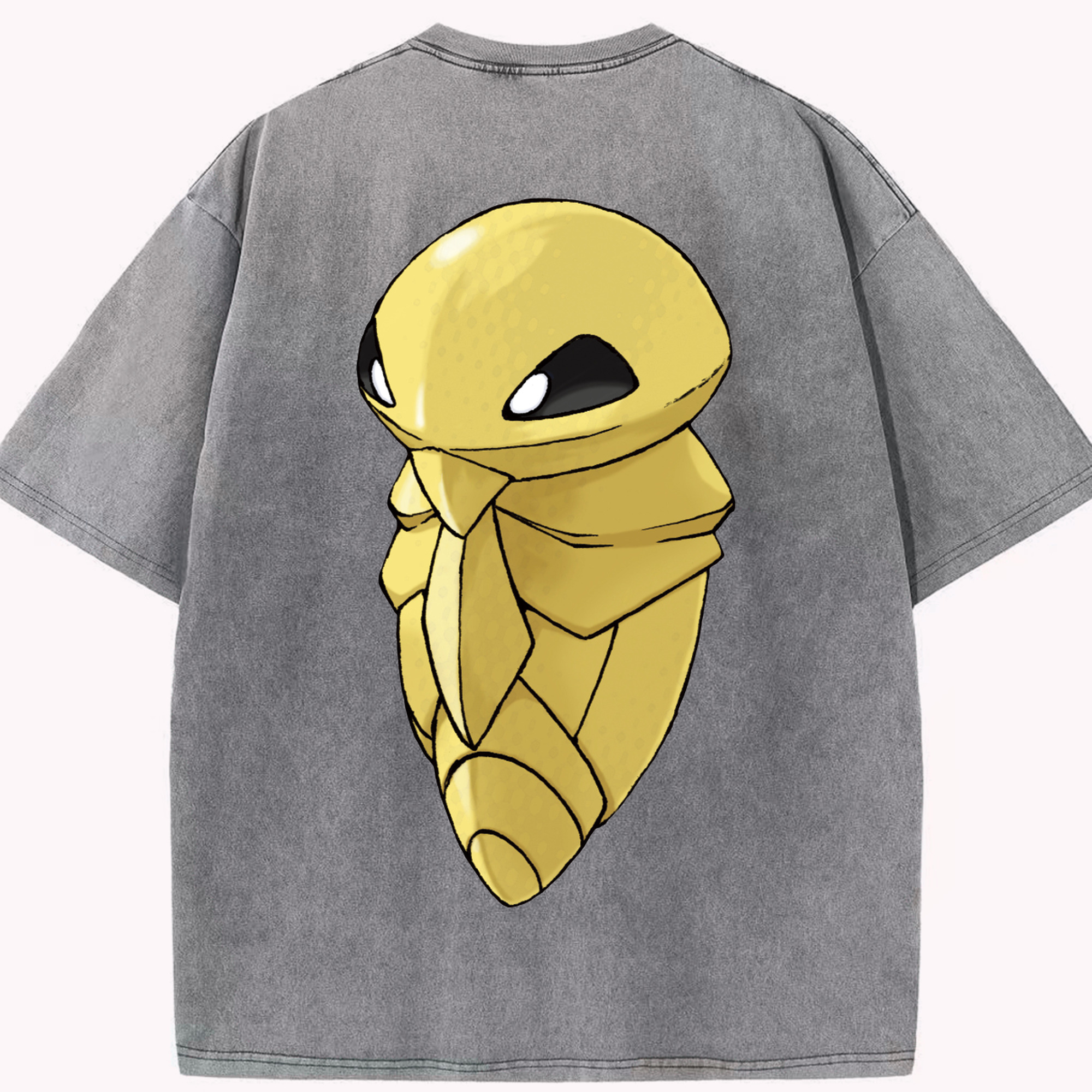 （画像用） ポケットモンスター Pokémon 綿100% ヴィンテージ風 半袖Tシャツ（背面プリント）