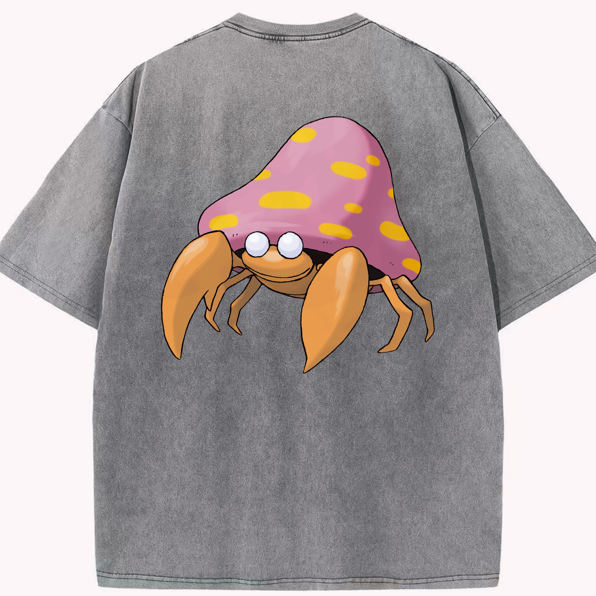（画像用） ポケットモンスター Pokémon 綿100% ヴィンテージ風 半袖Tシャツ（背面プリント）