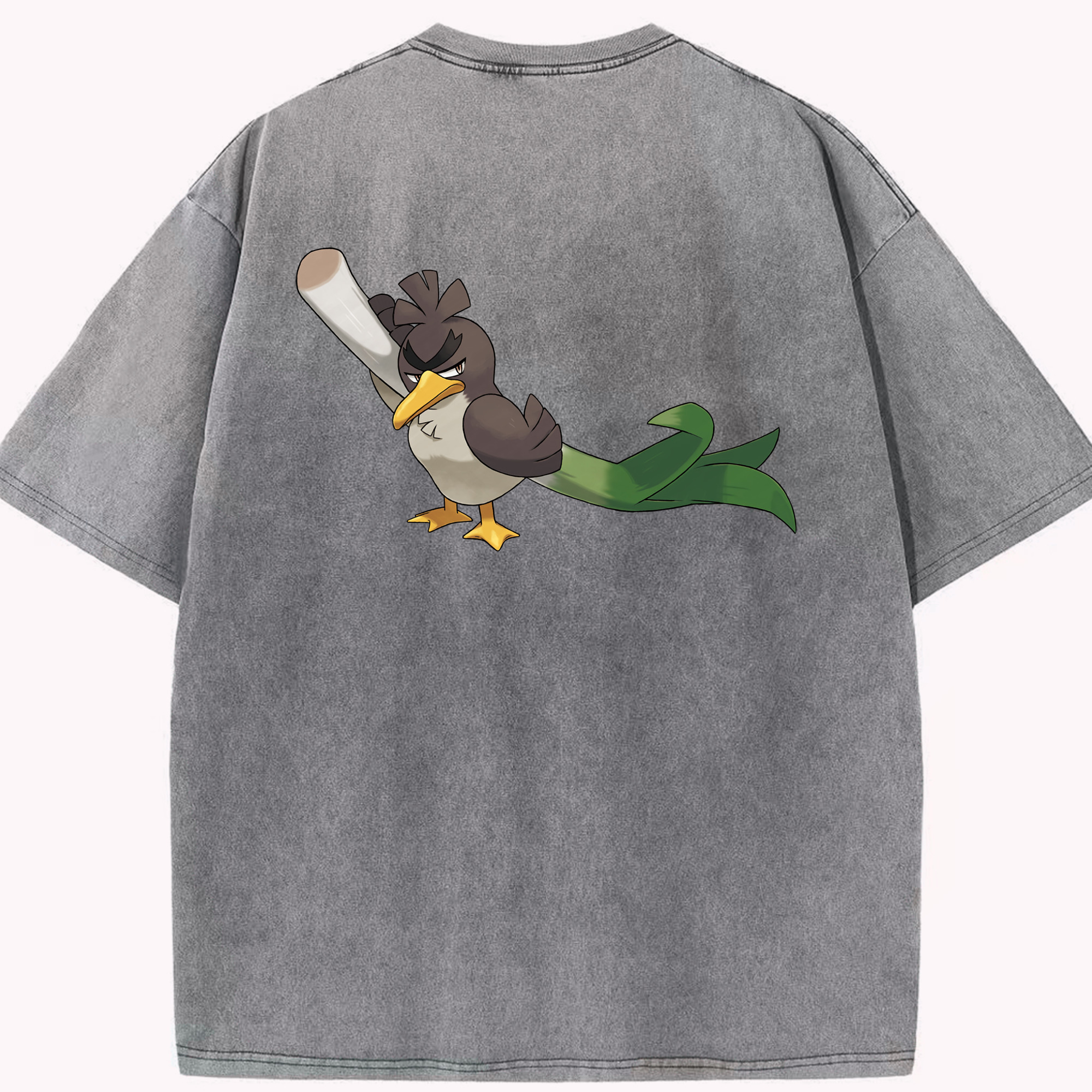 （画像用） ポケットモンスター Pokémon 綿100% ヴィンテージ風 半袖Tシャツ（背面プリント）