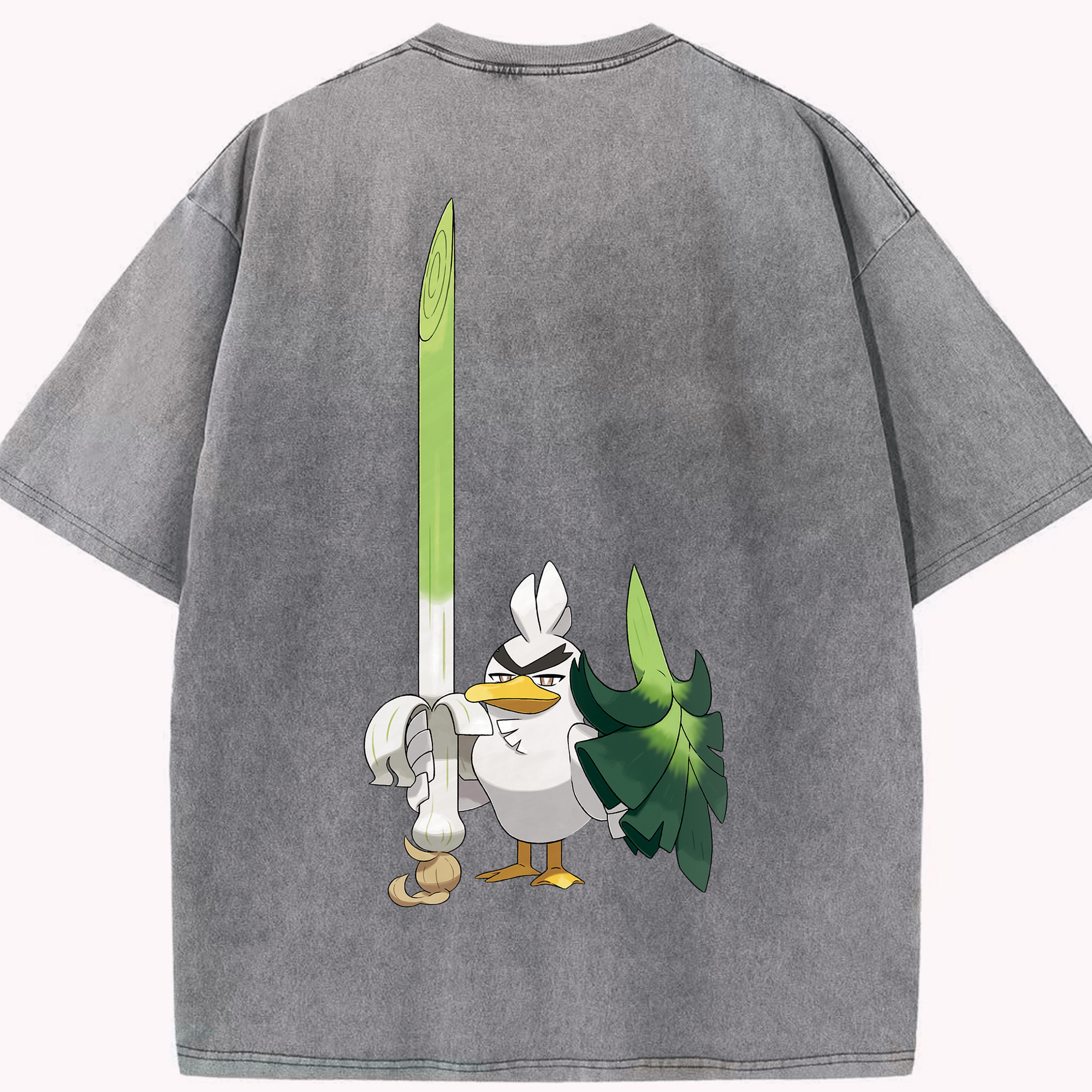（画像用） ポケットモンスター Pokémon 綿100% ヴィンテージ風 半袖Tシャツ（背面プリント）