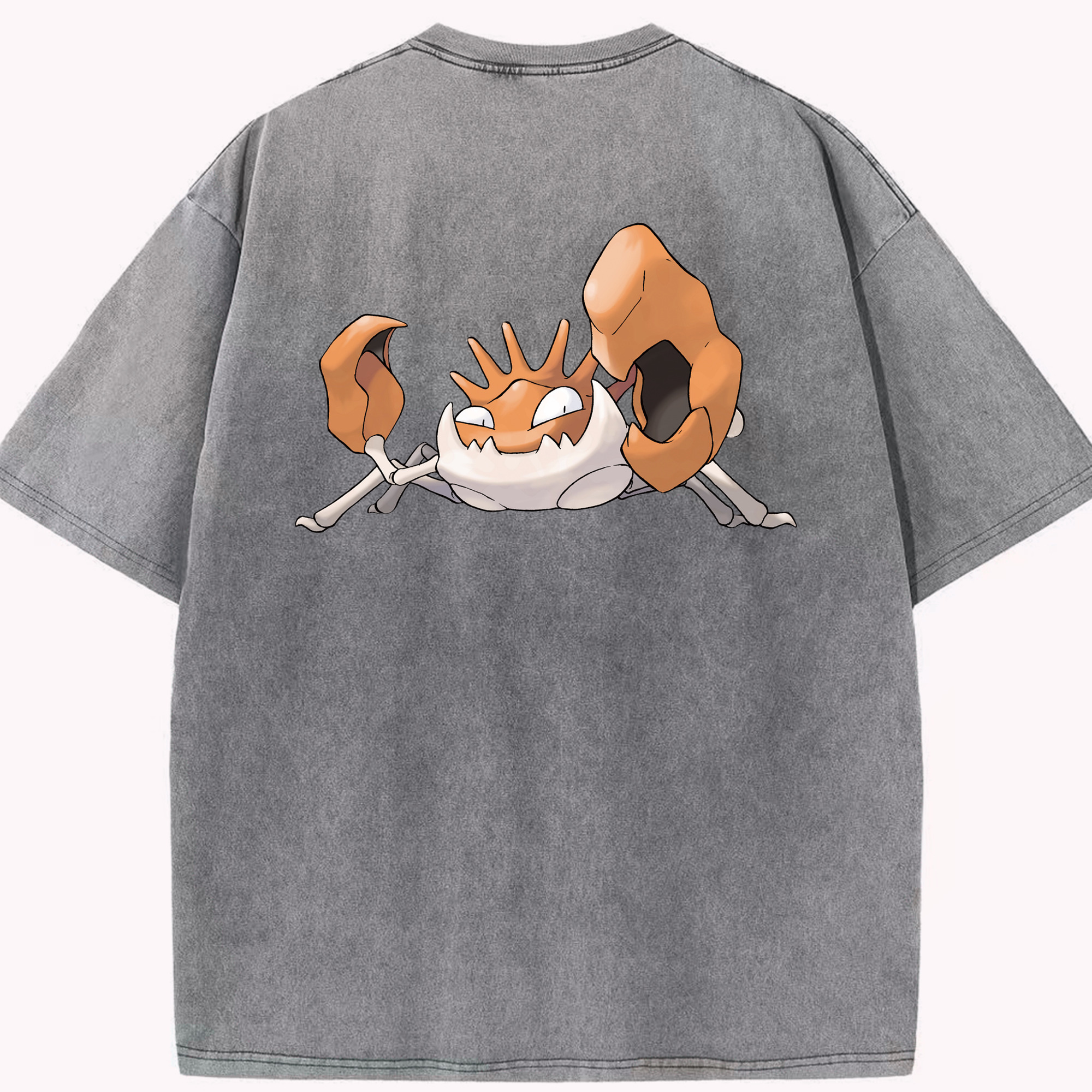 （画像用） ポケットモンスター Pokémon 綿100% ヴィンテージ風 半袖Tシャツ（背面プリント）