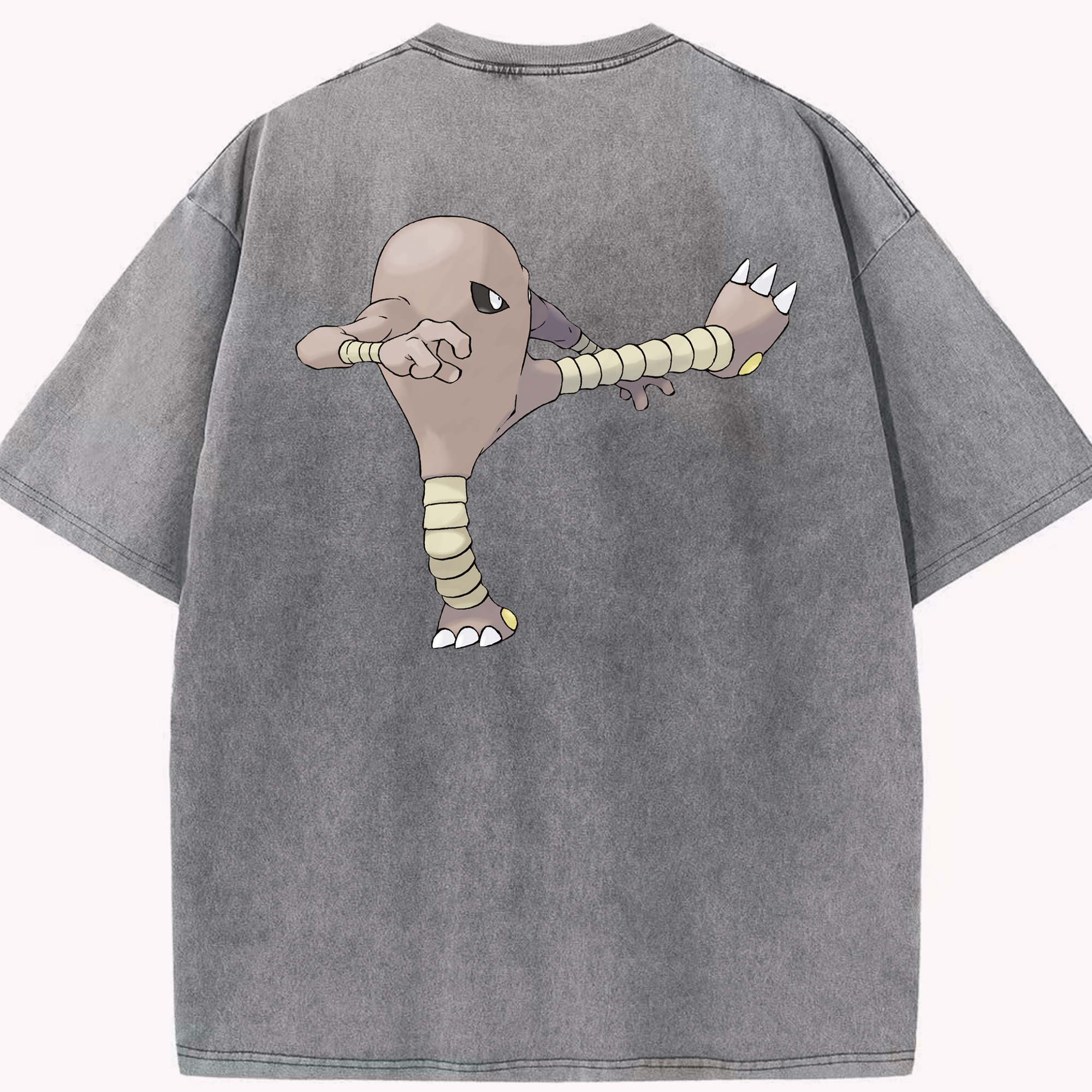 （画像用） ポケットモンスター Pokémon 綿100% ヴィンテージ風 半袖Tシャツ（背面プリント）
