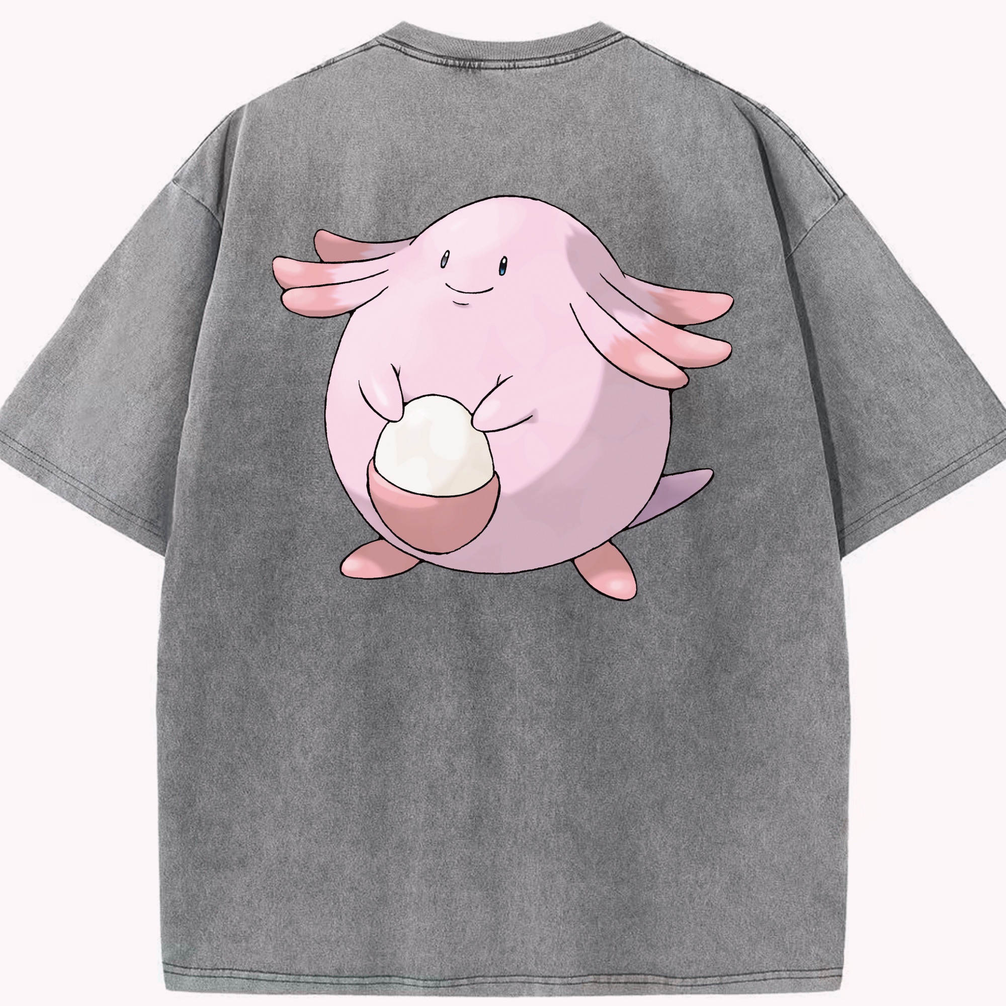 （画像用） ポケットモンスター Pokémon 綿100% ヴィンテージ風 半袖Tシャツ（背面プリント）
