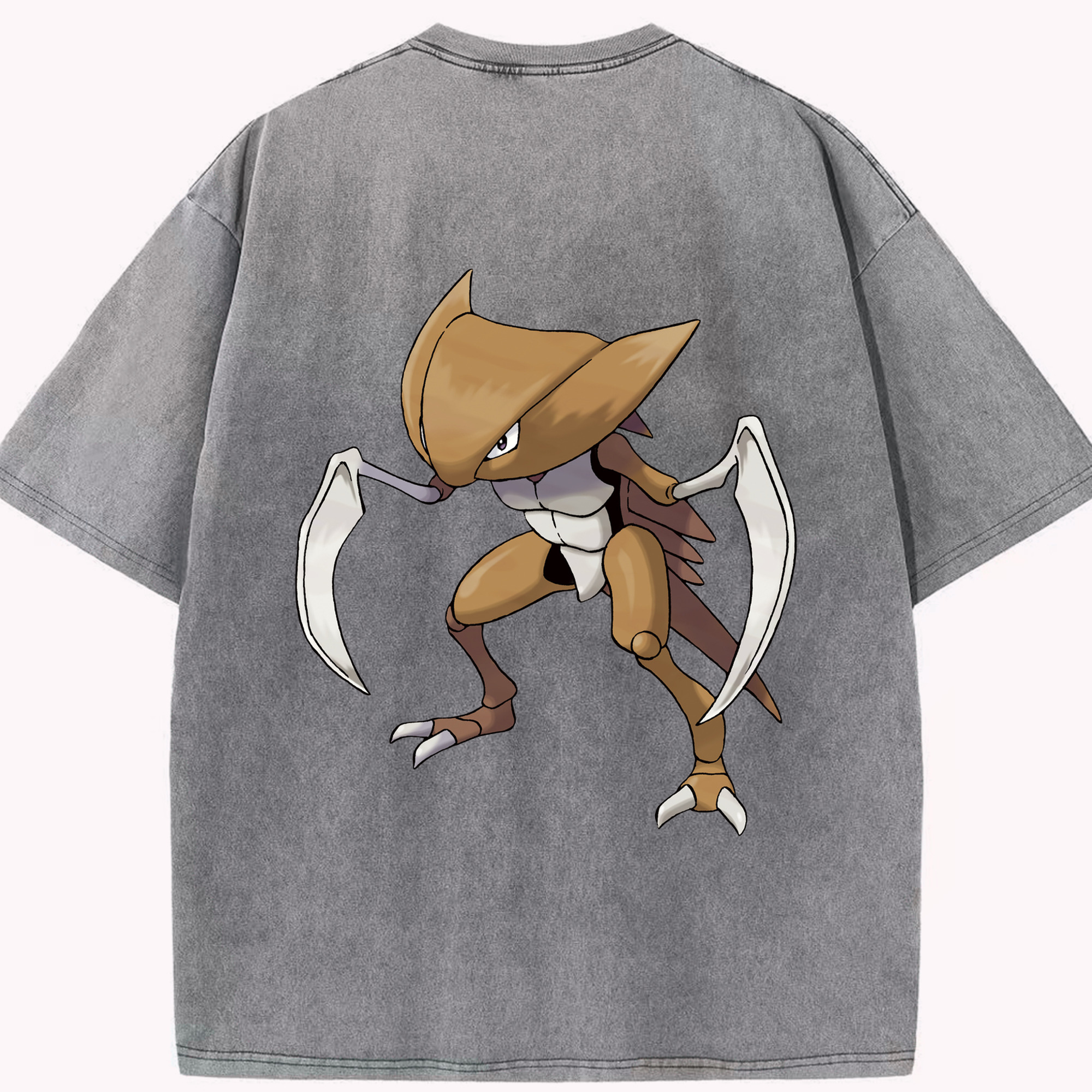 （画像用） ポケットモンスター Pokémon 綿100% ヴィンテージ風 半袖Tシャツ（背面プリント）