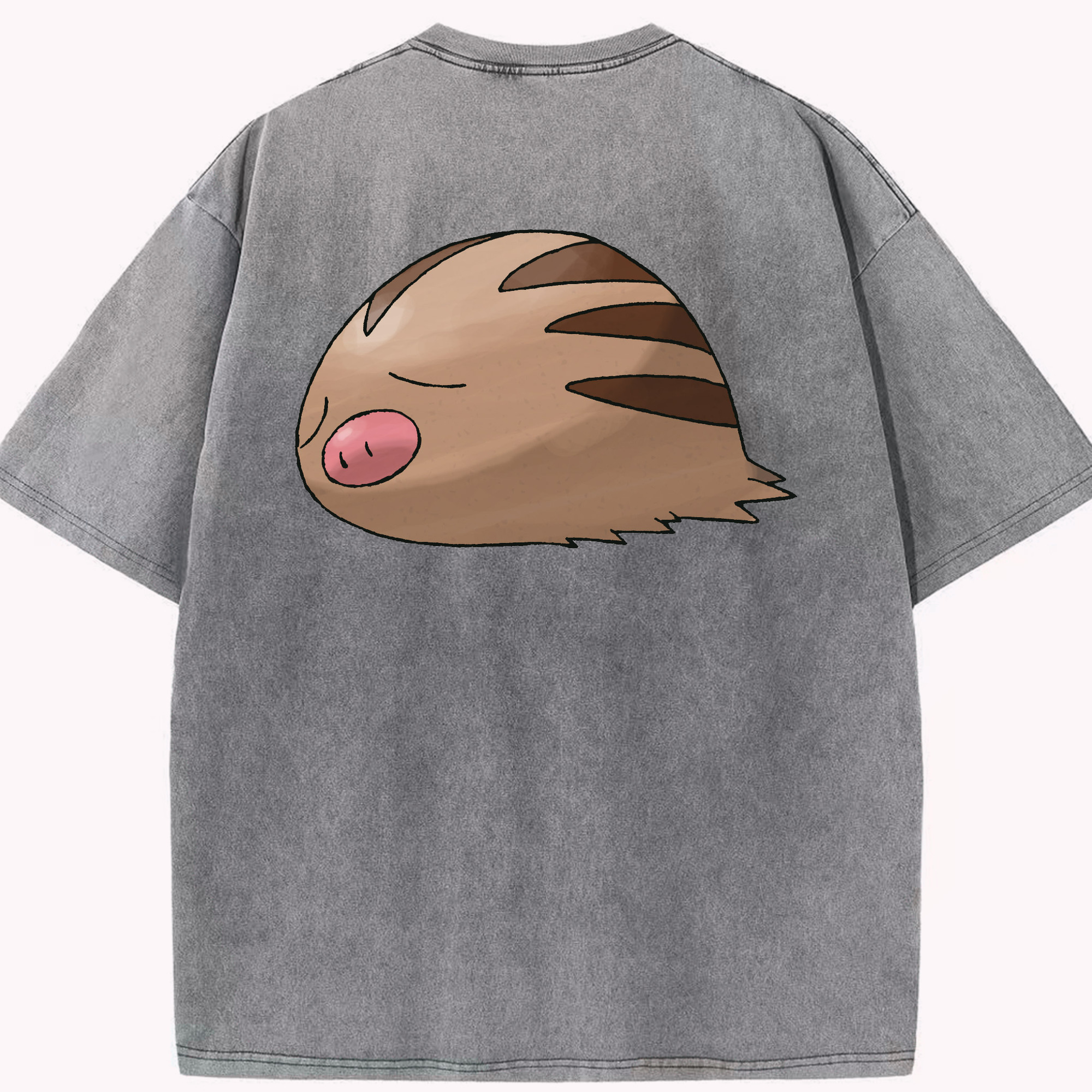 （画像用） ポケットモンスター Pokémon 綿100% ヴィンテージ風 半袖Tシャツ（背面プリント）