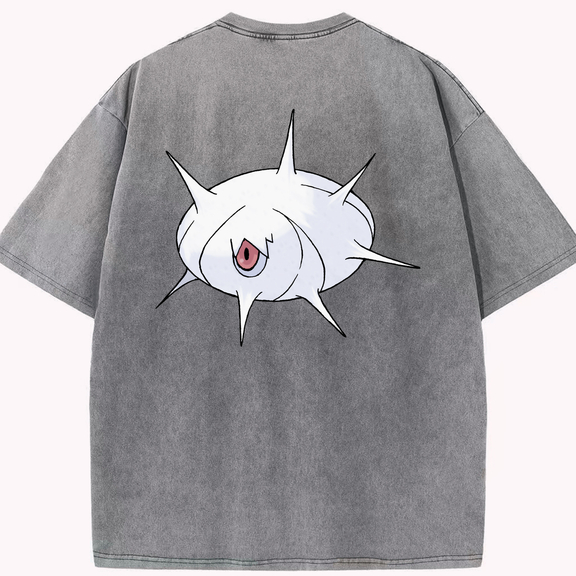 （画像用） ポケットモンスター Pokémon 綿100% ヴィンテージ風 半袖Tシャツ（背面プリント）