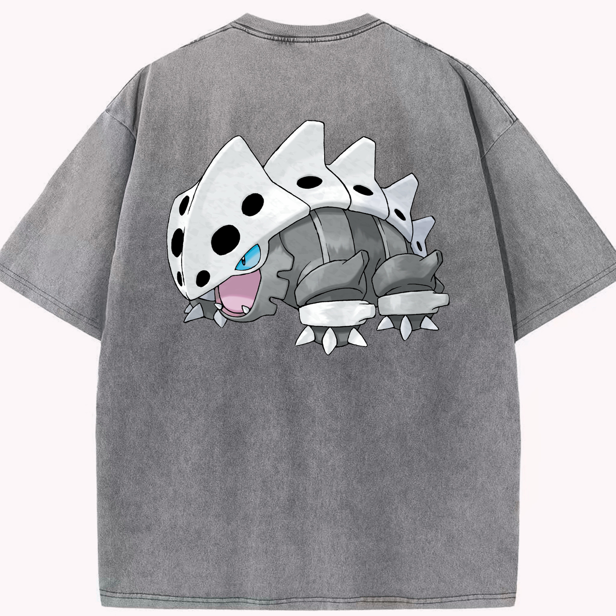 （画像用） ポケットモンスター Pokémon 綿100% ヴィンテージ風 半袖Tシャツ（背面プリント）
