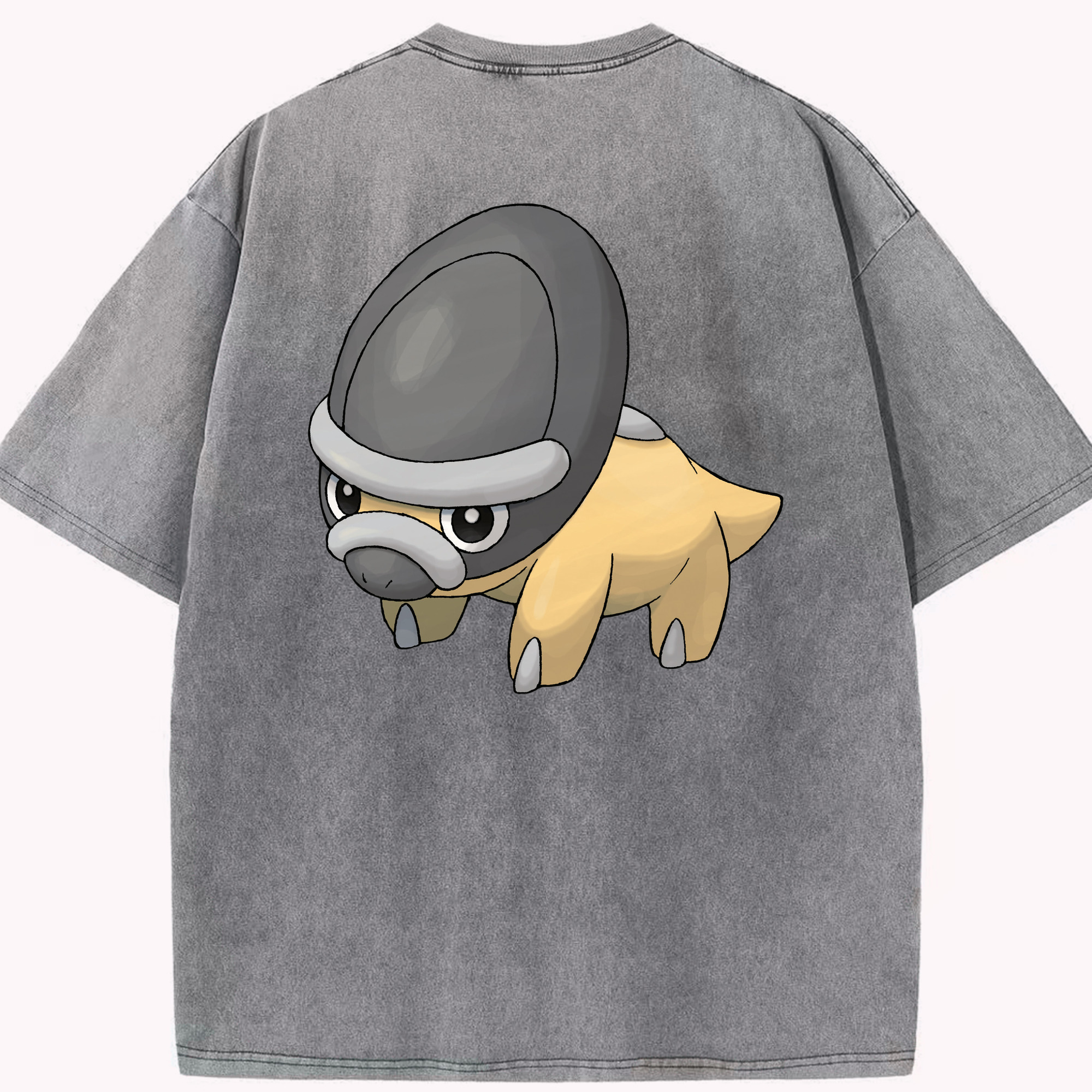 （画像用） ポケットモンスター Pokémon 綿100% ヴィンテージ風 半袖Tシャツ（背面プリント）