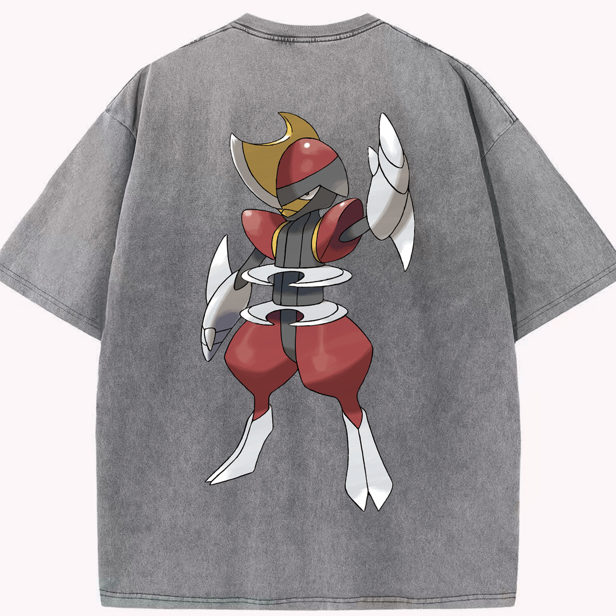 （画像用） ポケットモンスター Pokémon 綿100% ヴィンテージ風 半袖Tシャツ（背面プリント）