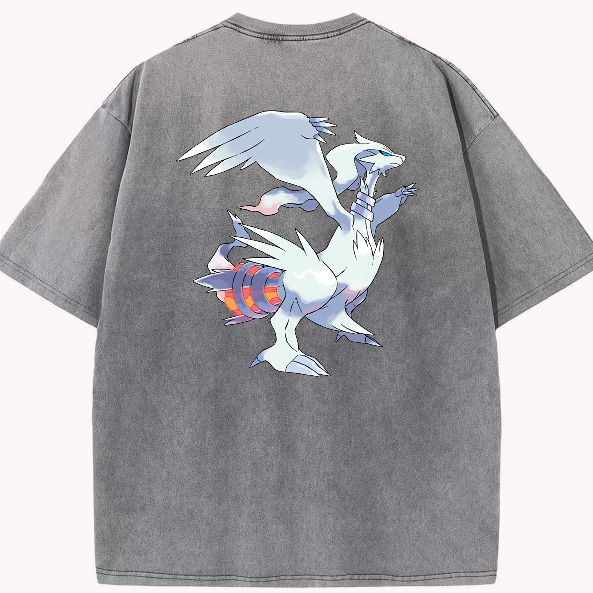 （画像用） ポケットモンスター Pokémon 綿100% ヴィンテージ風 半袖Tシャツ（背面プリント）