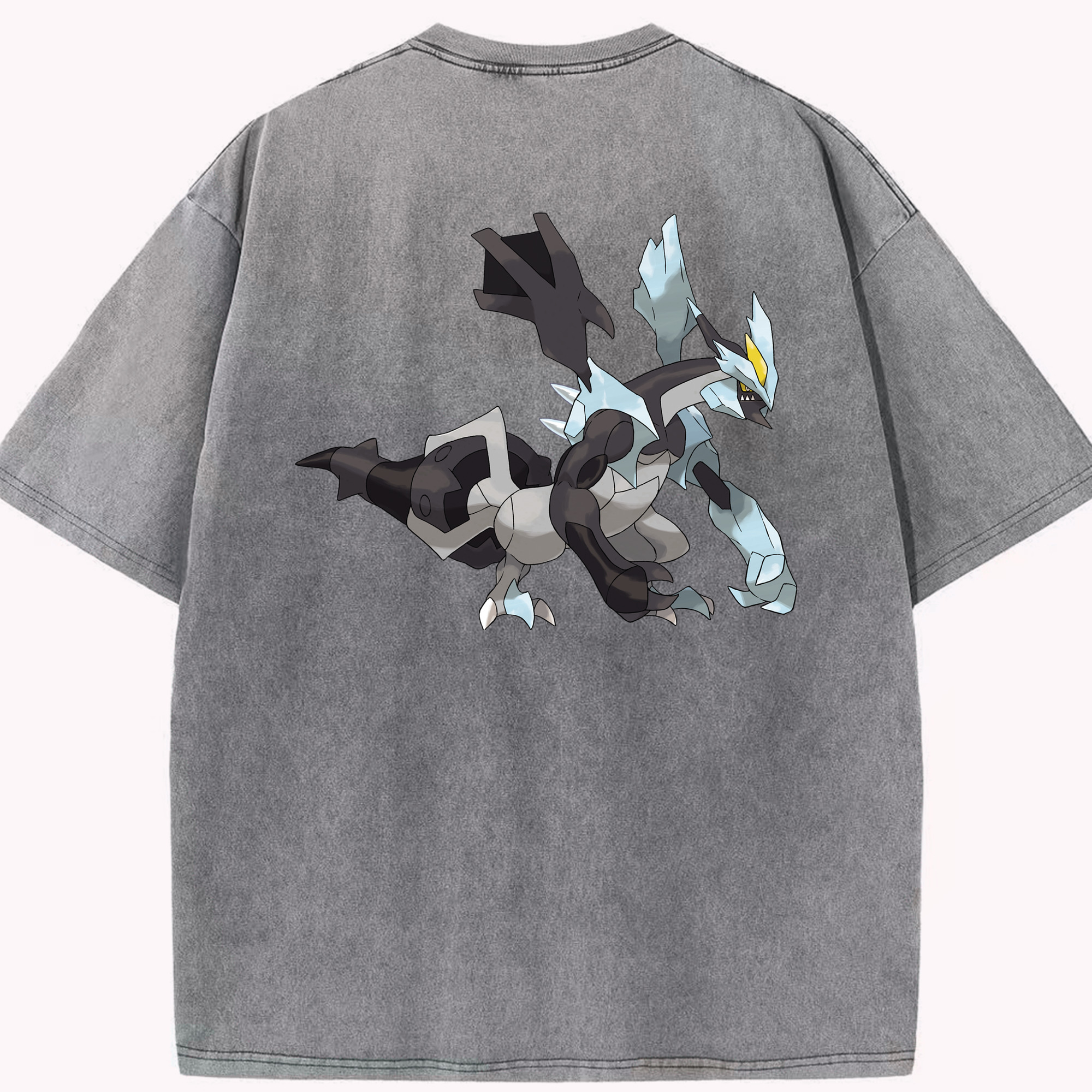 （画像用） ポケットモンスター Pokémon 綿100% ヴィンテージ風 半袖Tシャツ（背面プリント）