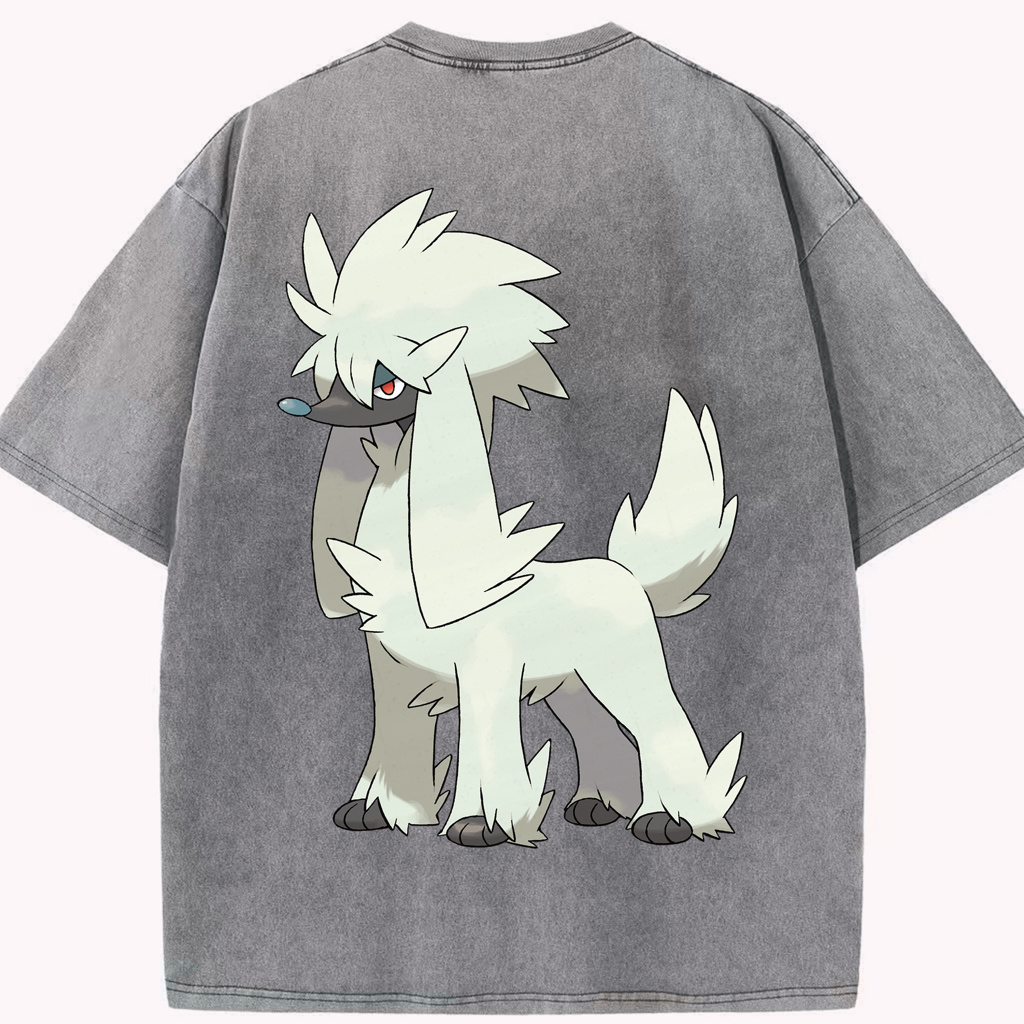 （画像用） ポケットモンスター Pokémon 綿100% ヴィンテージ風 半袖Tシャツ（背面プリント）