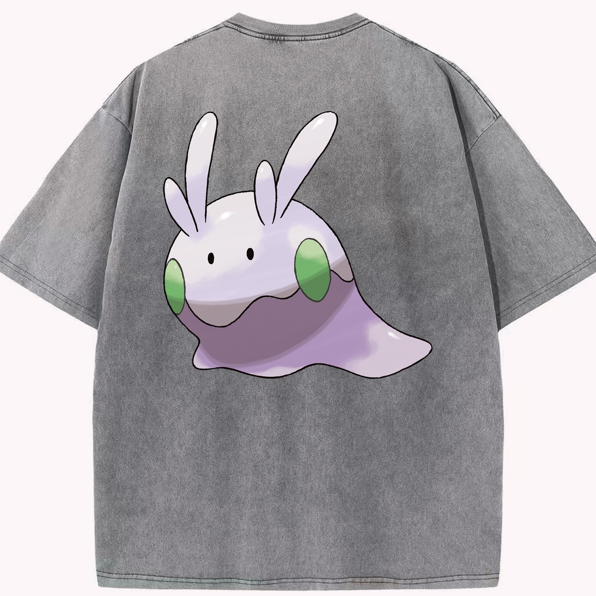 （画像用） ポケットモンスター Pokémon 綿100% ヴィンテージ風 半袖Tシャツ（背面プリント）