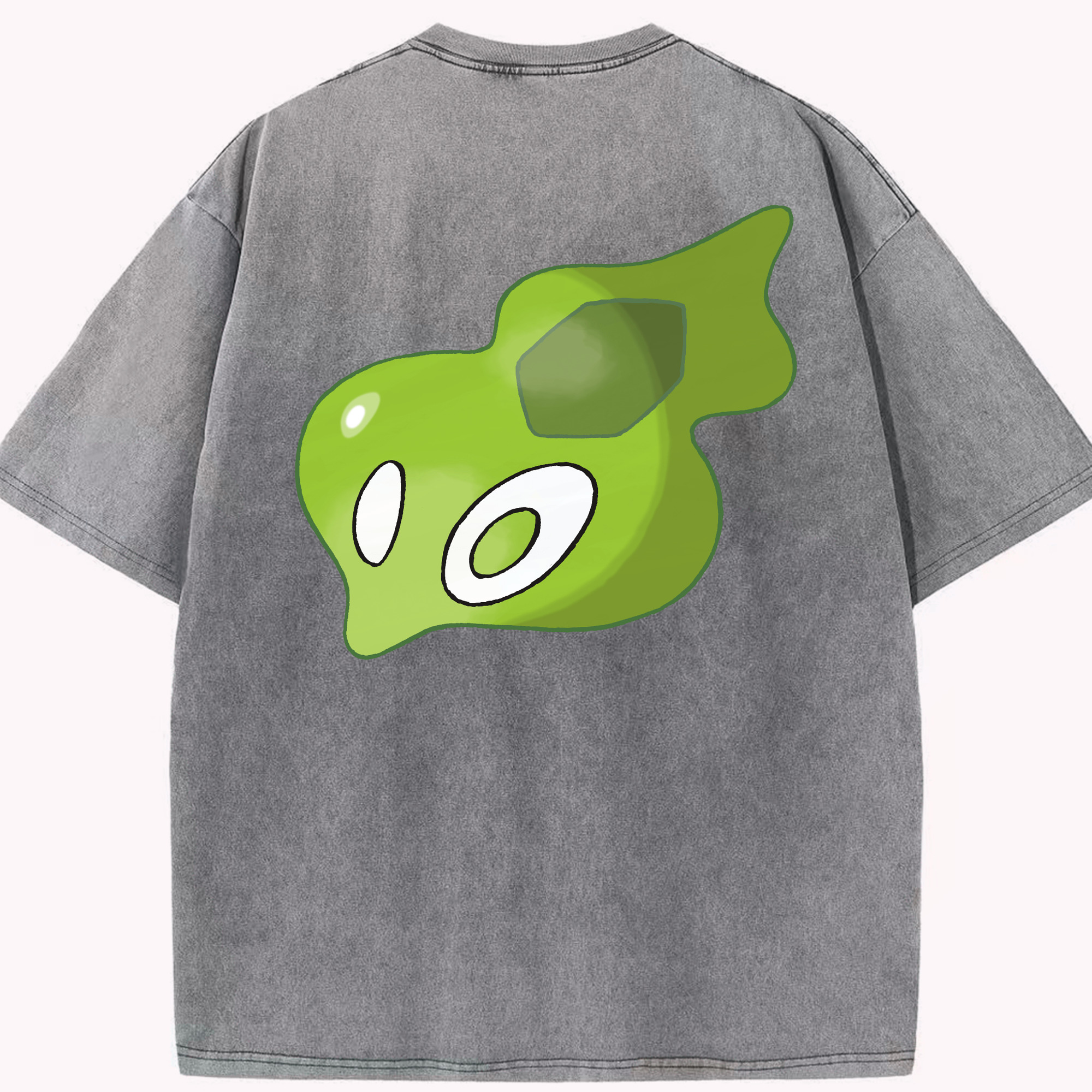 （画像用） ポケットモンスター Pokémon 綿100% ヴィンテージ風 半袖Tシャツ（背面プリント）