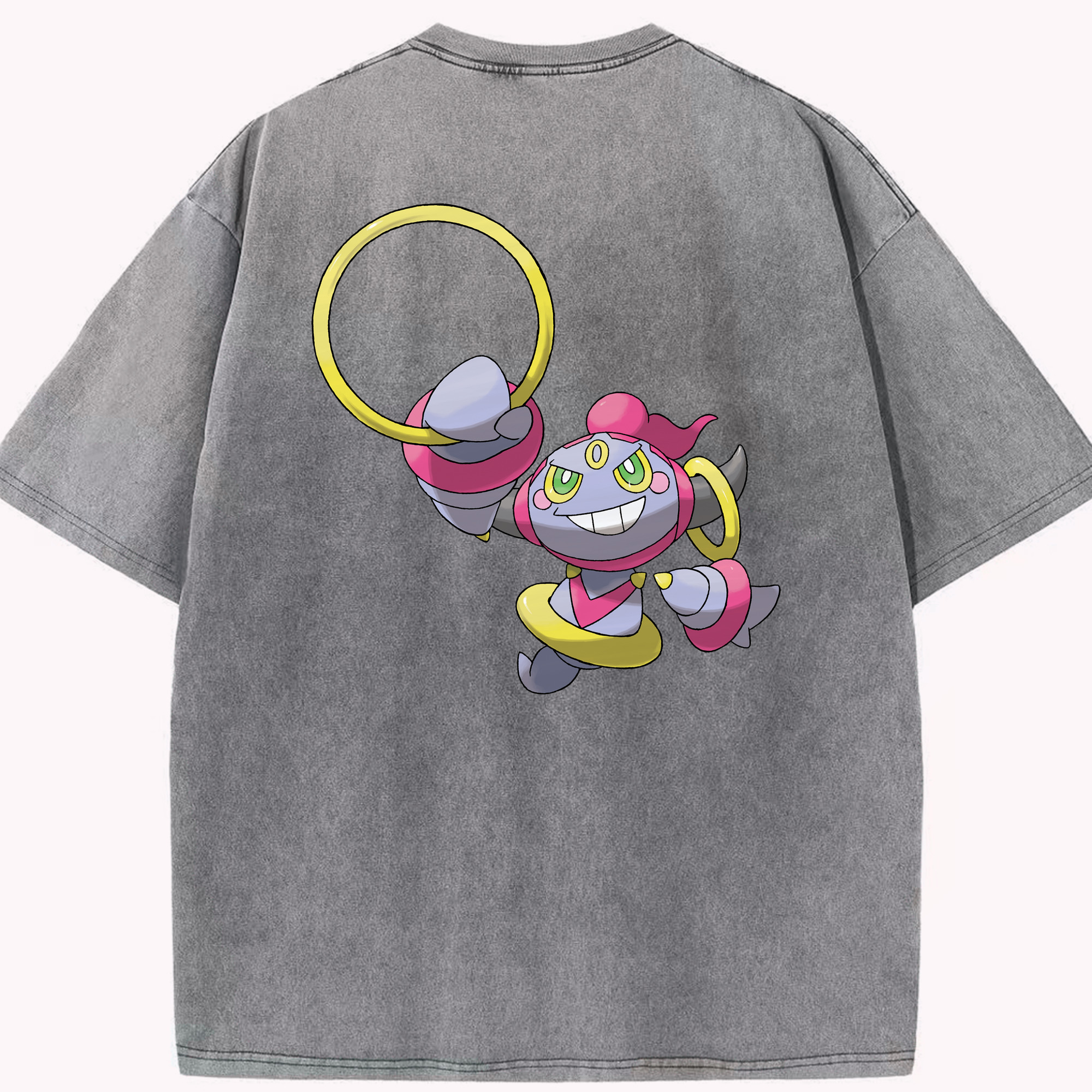 （画像用） ポケットモンスター Pokémon 綿100% ヴィンテージ風 半袖Tシャツ（背面プリント）