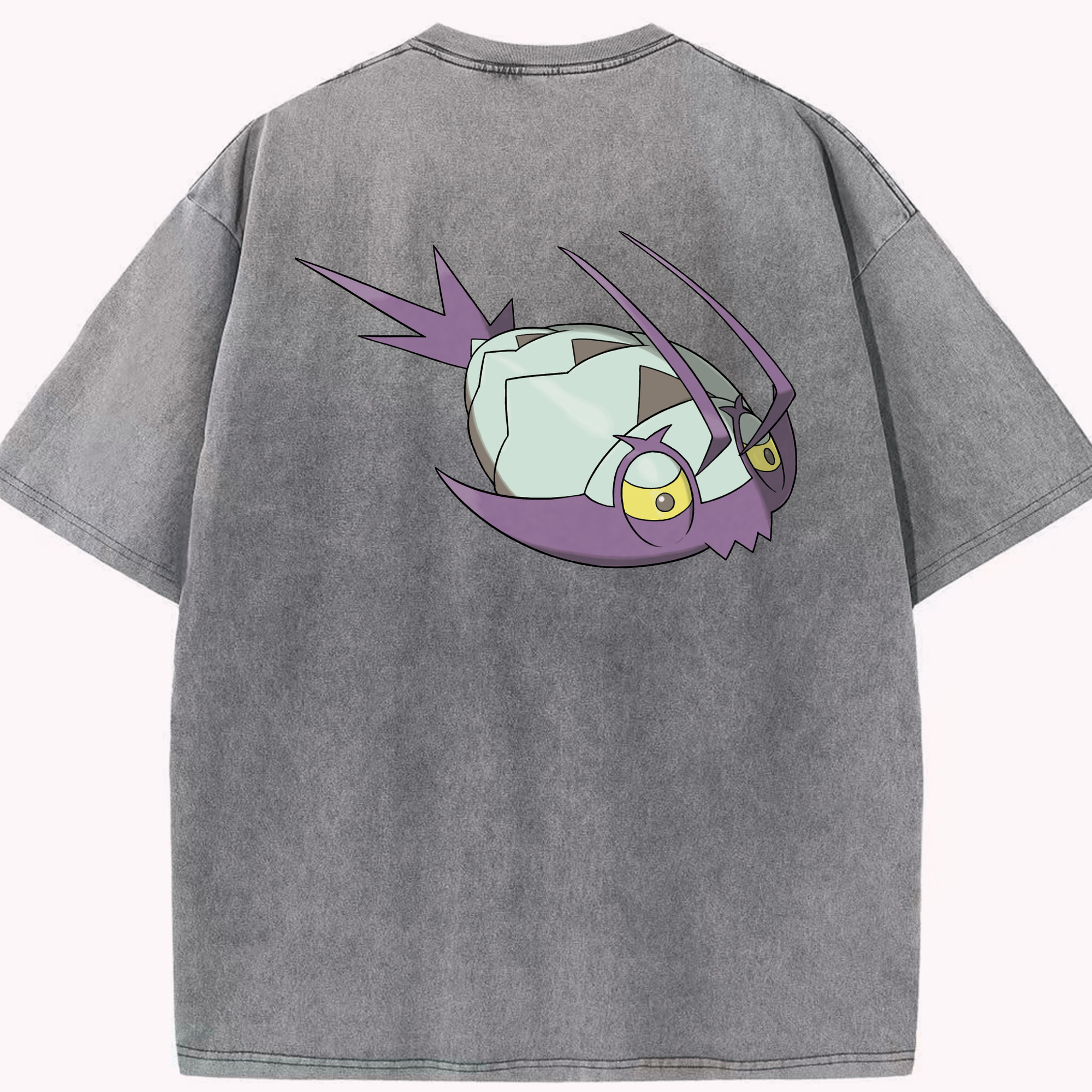 （画像用） ポケットモンスター Pokémon 綿100% ヴィンテージ風 半袖Tシャツ（背面プリント）