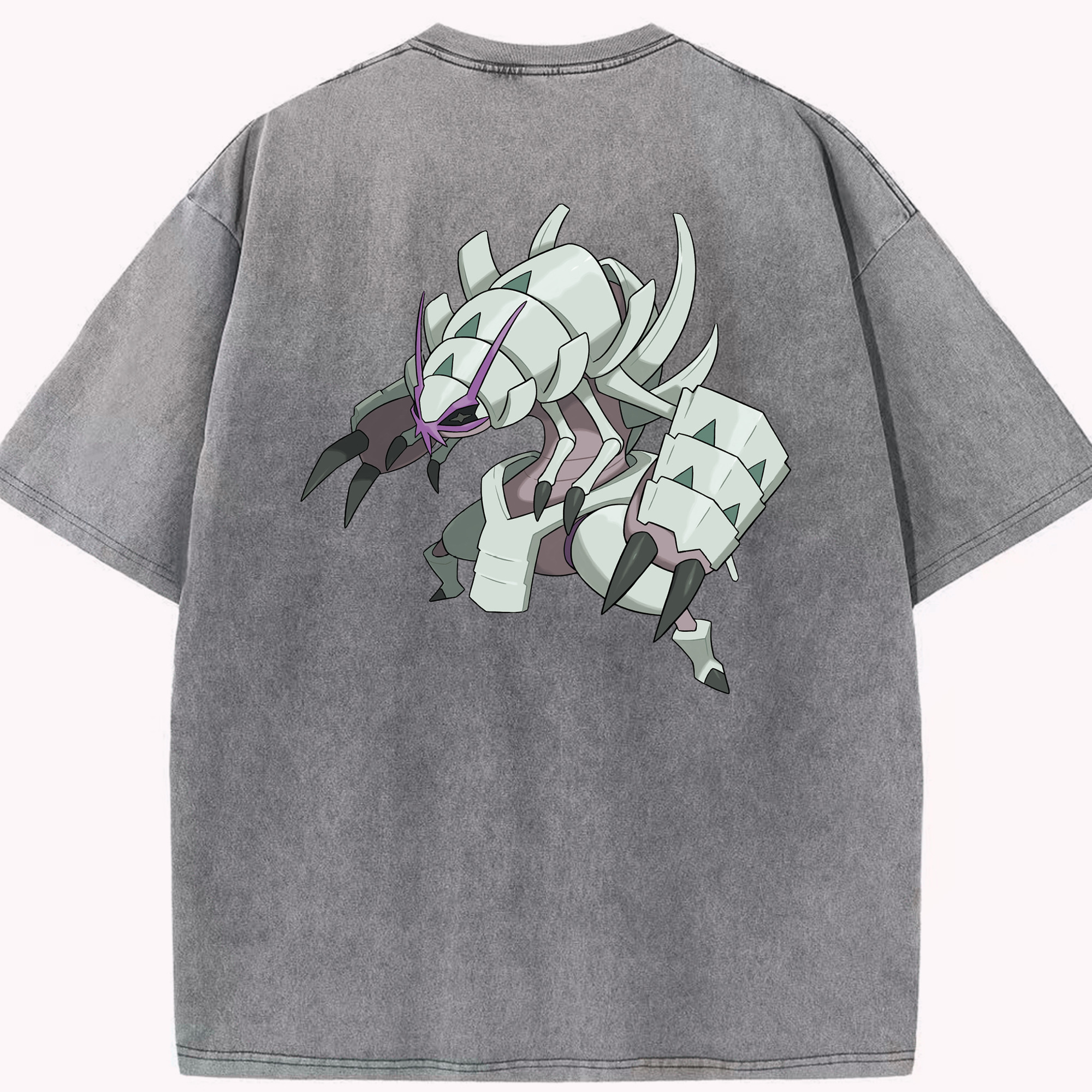 （画像用） ポケットモンスター Pokémon 綿100% ヴィンテージ風 半袖Tシャツ（背面プリント）