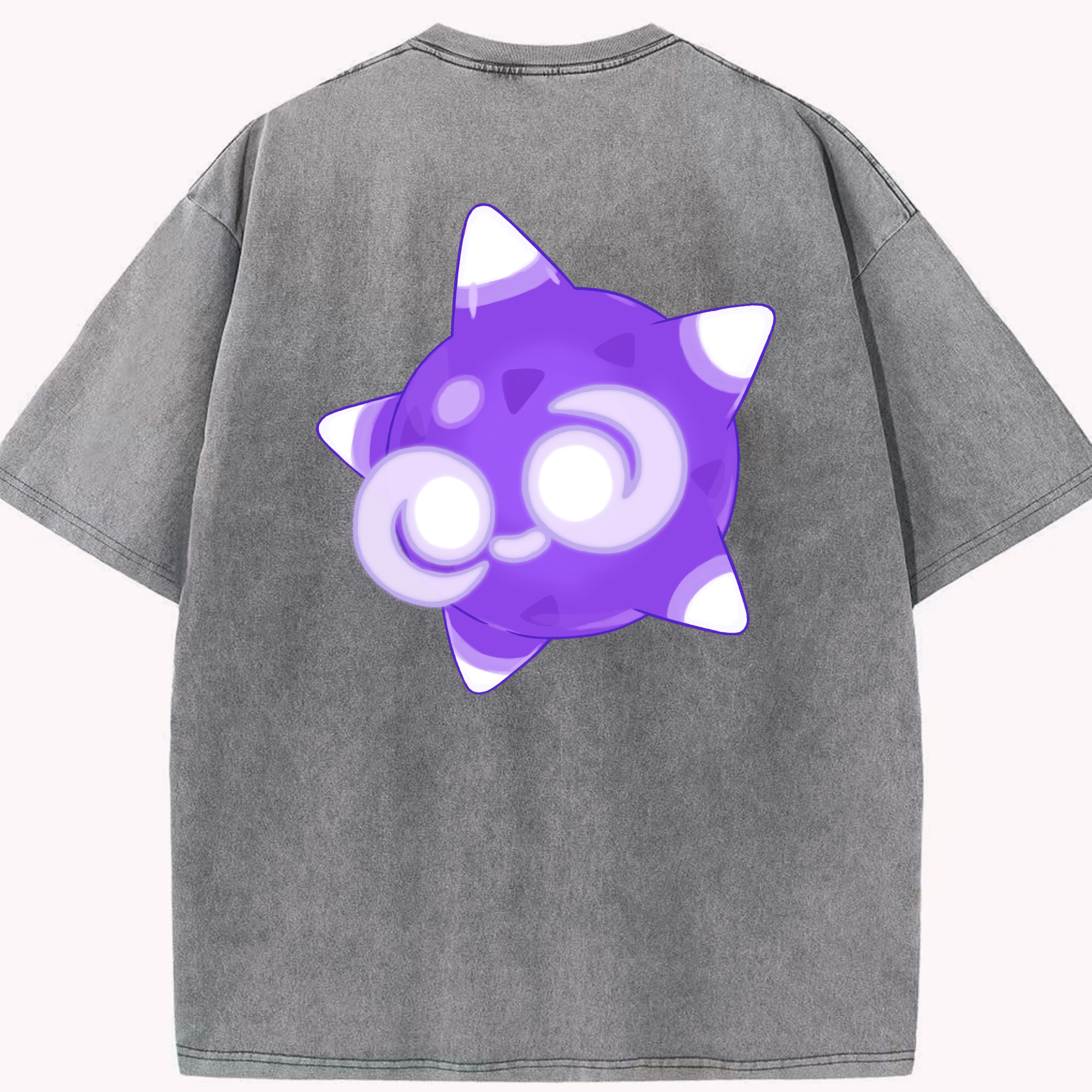 （画像用） ポケットモンスター Pokémon 綿100% ヴィンテージ風 半袖Tシャツ（背面プリント）