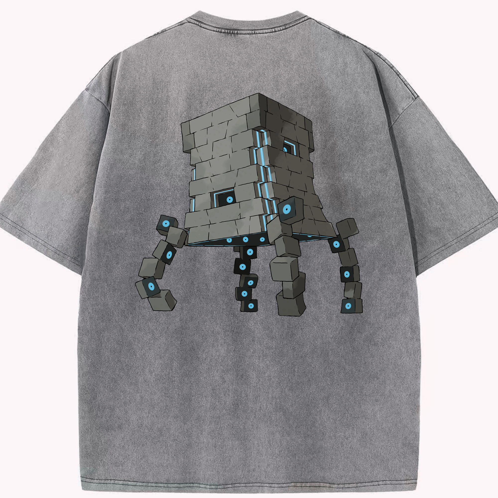 （画像用） ポケットモンスター Pokémon 綿100% ヴィンテージ風 半袖Tシャツ（背面プリント）
