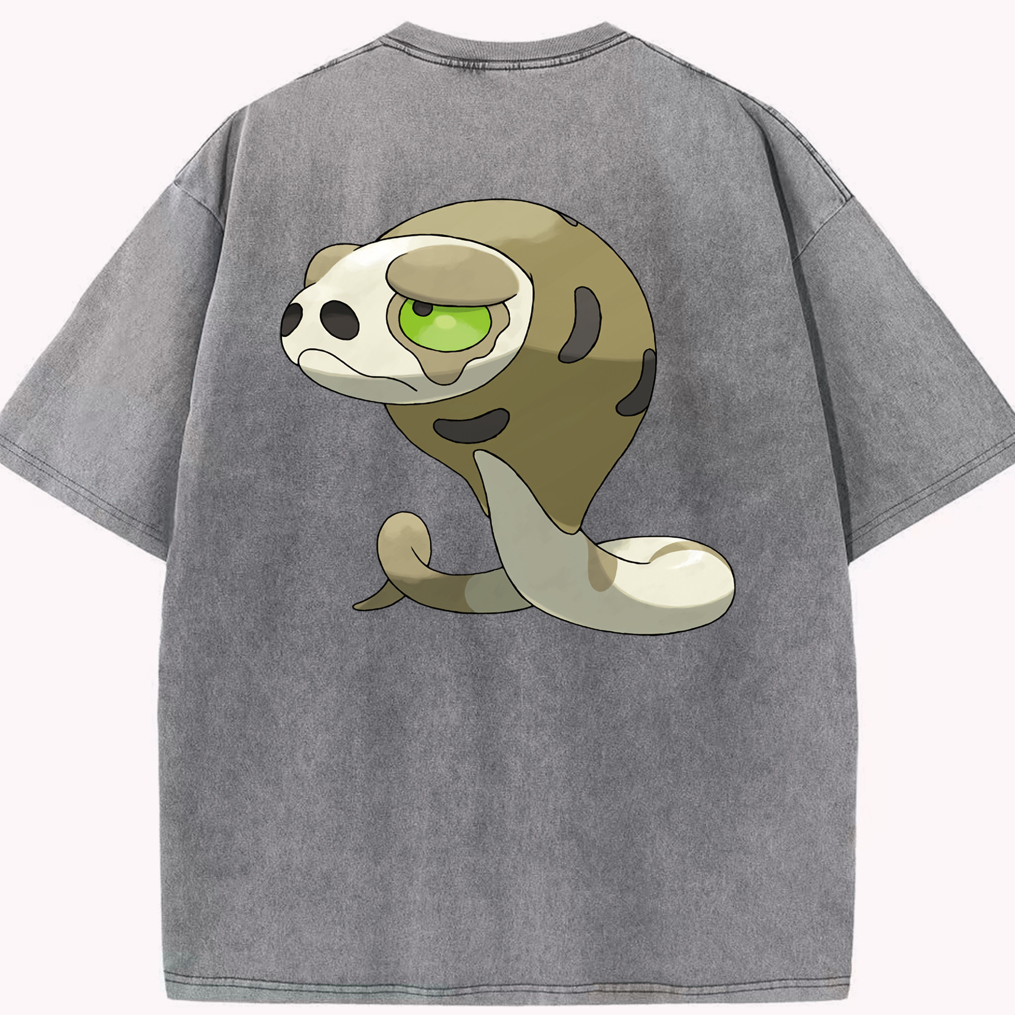 （画像用） ポケットモンスター Pokémon 綿100% ヴィンテージ風 半袖Tシャツ（背面プリント）
