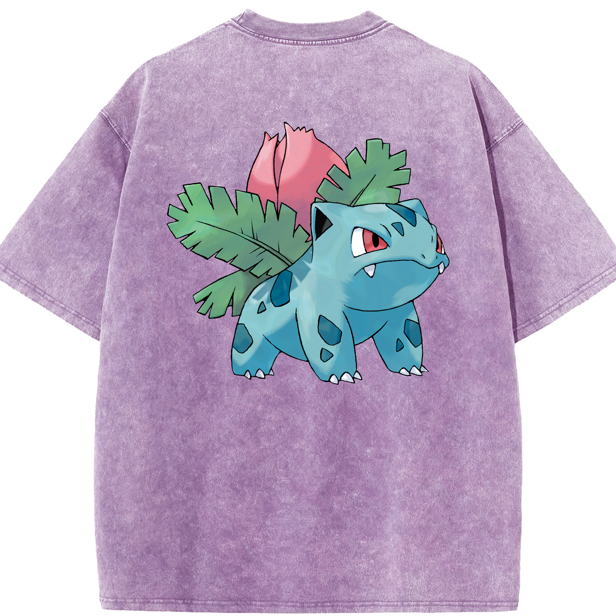 （画像用） ポケットモンスター Pokémon 綿100% ヴィンテージ風 半袖Tシャツ（背面プリント）