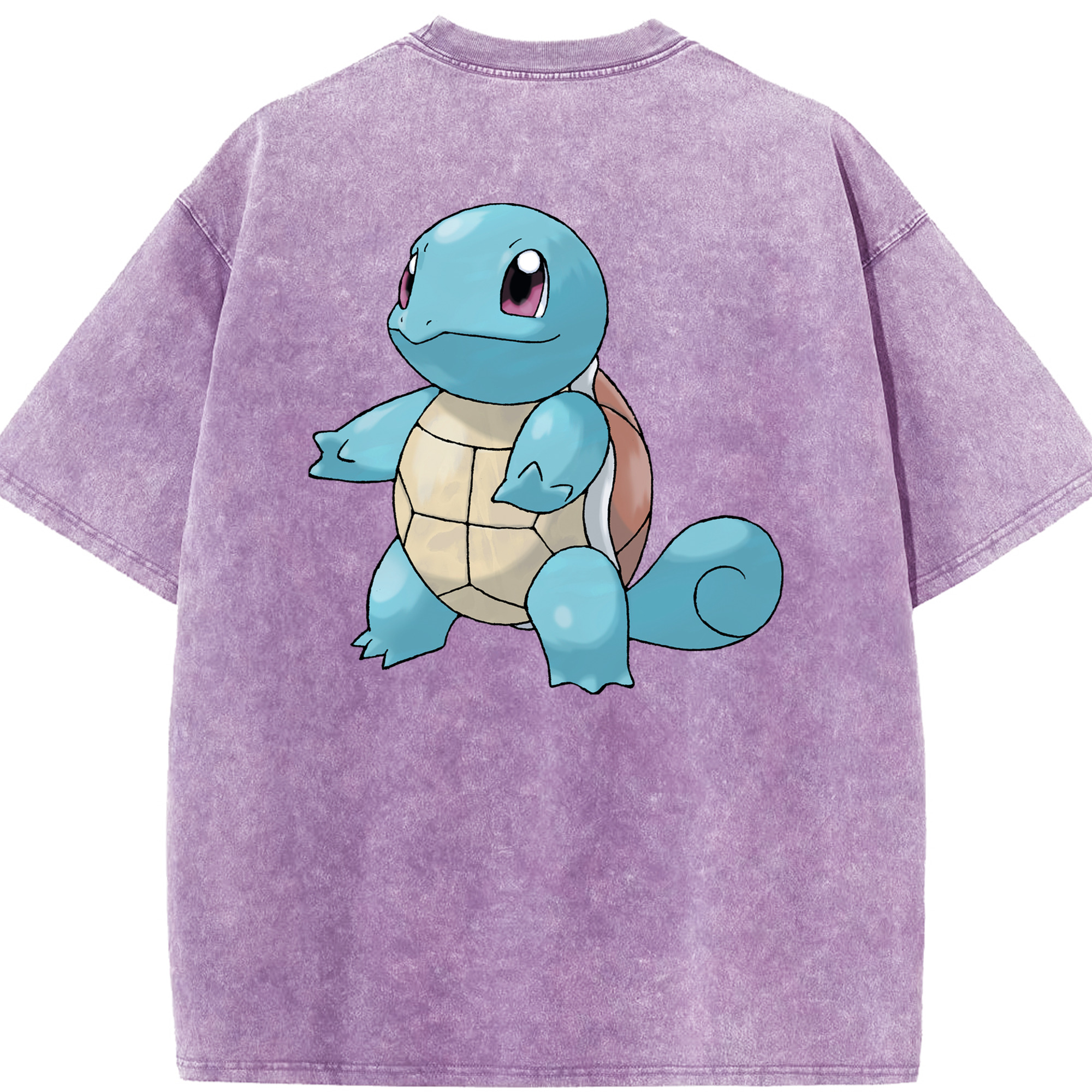 （画像用） ポケットモンスター Pokémon 綿100% ヴィンテージ風 半袖Tシャツ（背面プリント）