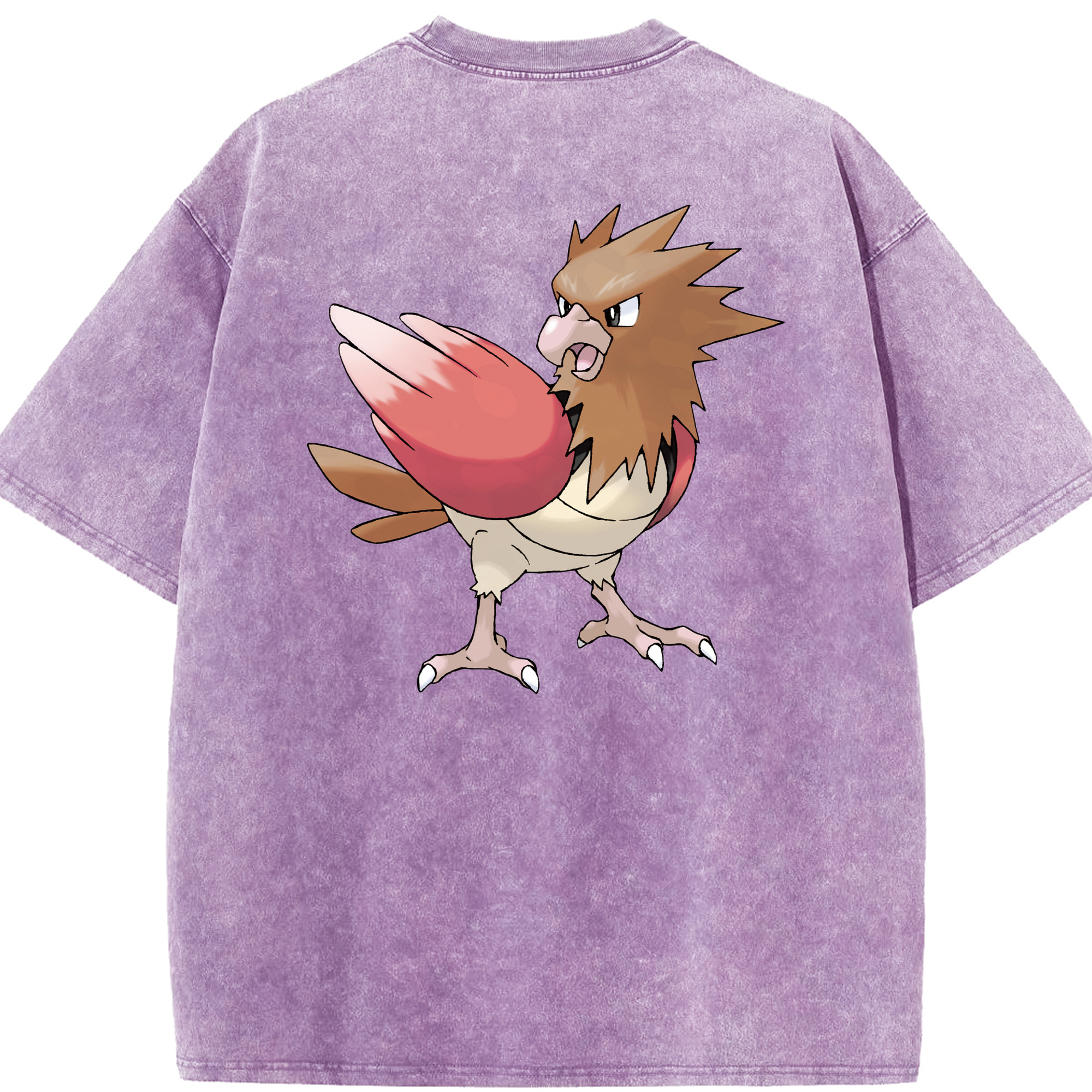 （画像用） ポケットモンスター Pokémon 綿100% ヴィンテージ風 半袖Tシャツ（背面プリント）
