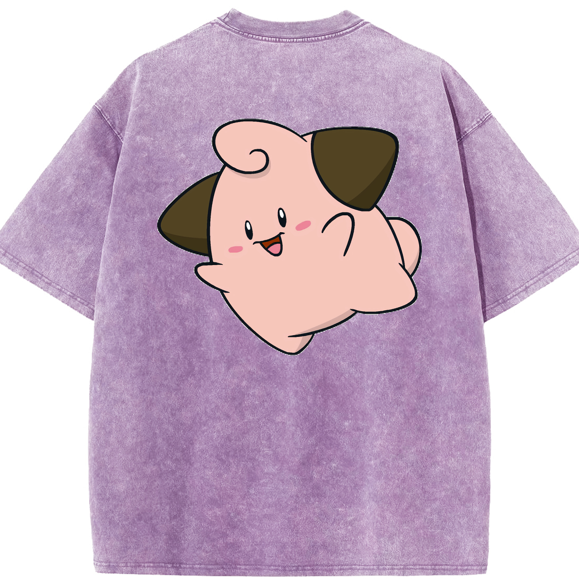 （画像用） ポケットモンスター Pokémon 綿100% ヴィンテージ風 半袖Tシャツ（背面プリント）