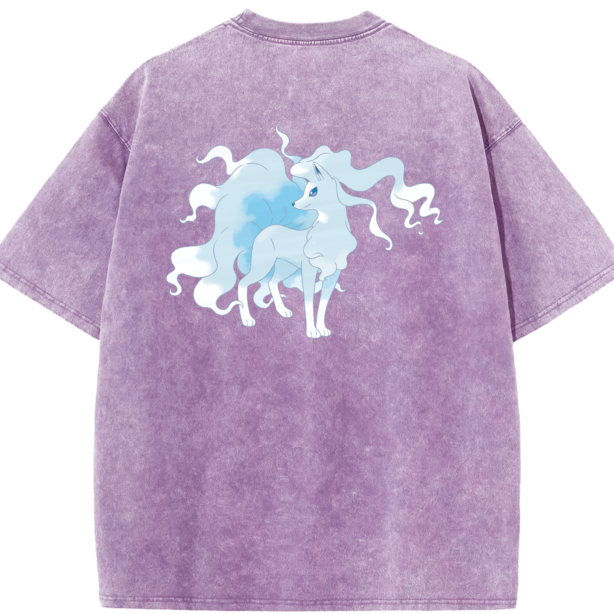 （画像用） ポケットモンスター Pokémon 綿100% ヴィンテージ風 半袖Tシャツ（背面プリント）