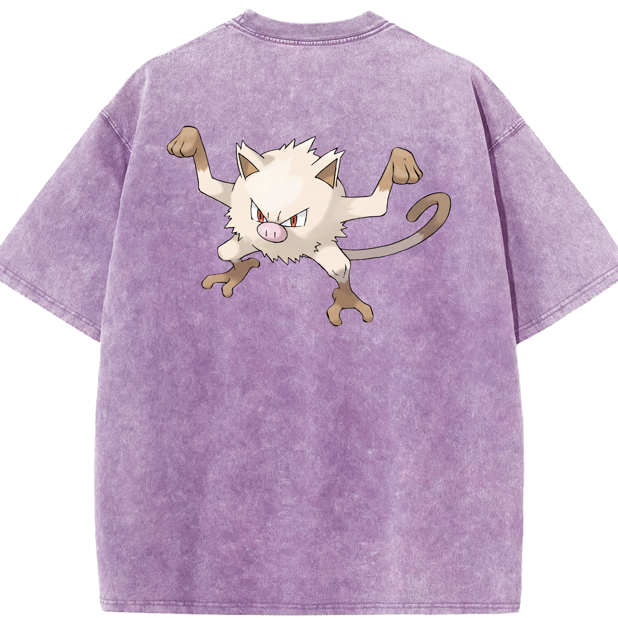 （画像用） ポケットモンスター Pokémon 綿100% ヴィンテージ風 半袖Tシャツ（背面プリント）