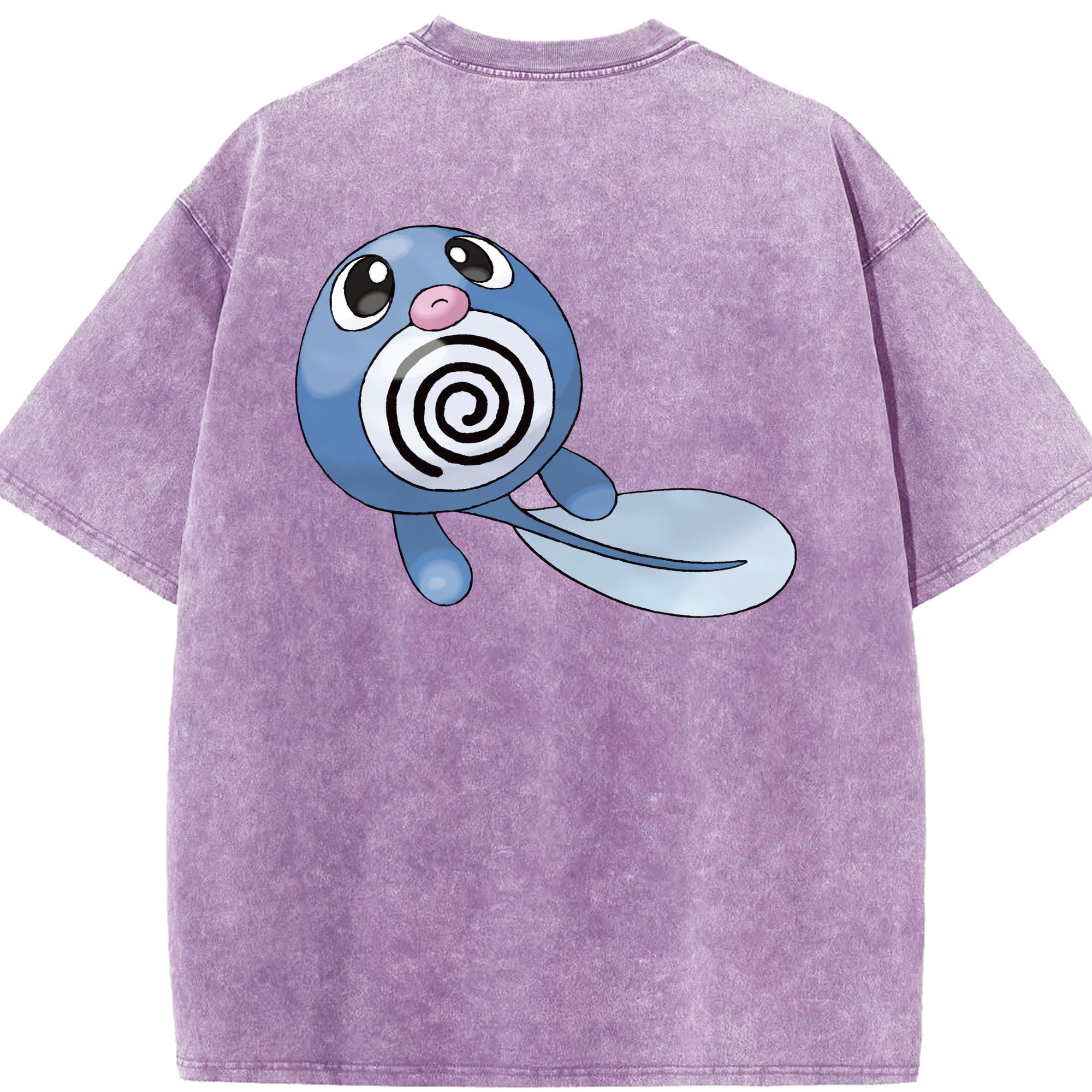 （画像用） ポケットモンスター Pokémon 綿100% ヴィンテージ風 半袖Tシャツ（背面プリント）