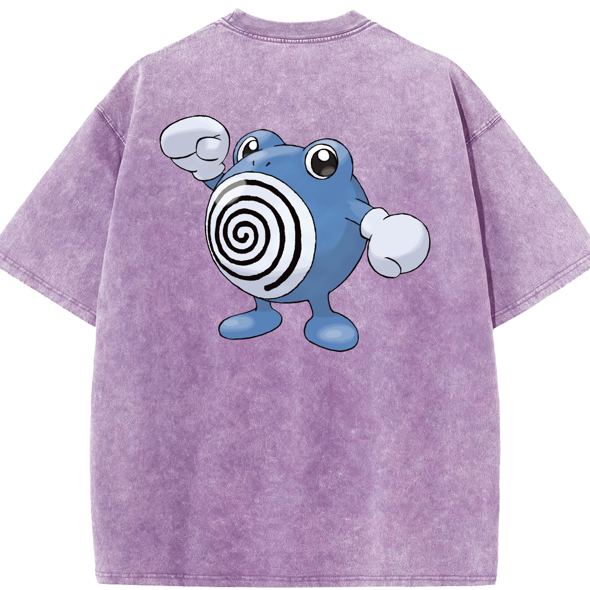 （画像用） ポケットモンスター Pokémon 綿100% ヴィンテージ風 半袖Tシャツ（背面プリント）
