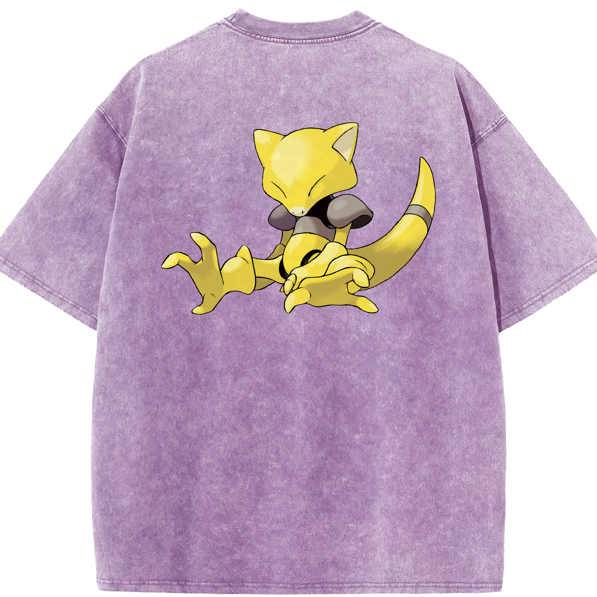 （画像用） ポケットモンスター Pokémon 綿100% ヴィンテージ風 半袖Tシャツ（背面プリント）