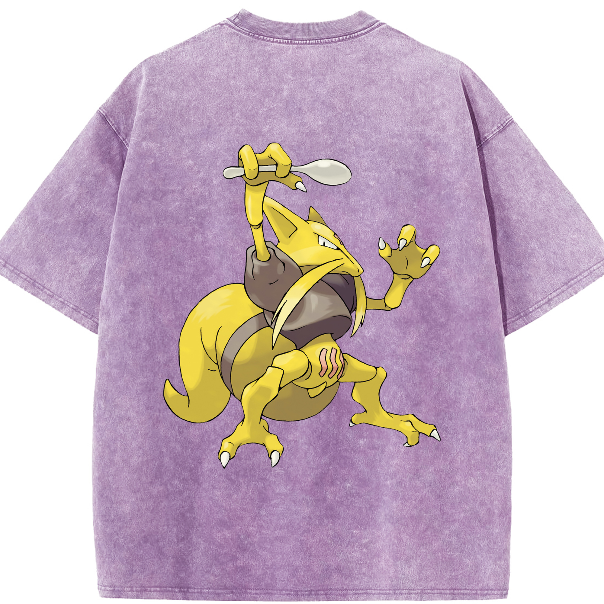 （画像用） ポケットモンスター Pokémon 綿100% ヴィンテージ風 半袖Tシャツ（背面プリント）