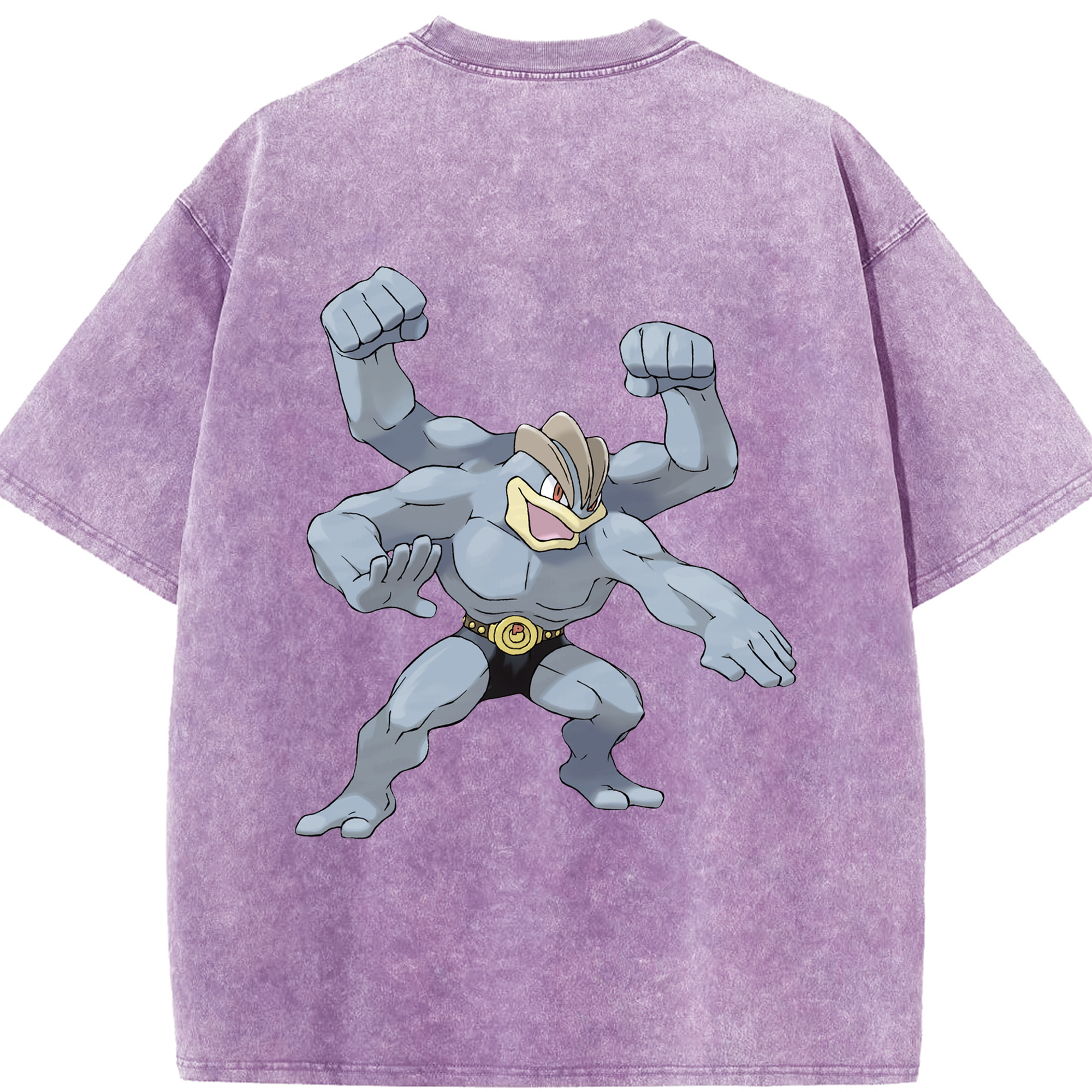 （画像用） ポケットモンスター Pokémon 綿100% ヴィンテージ風 半袖Tシャツ（背面プリント）