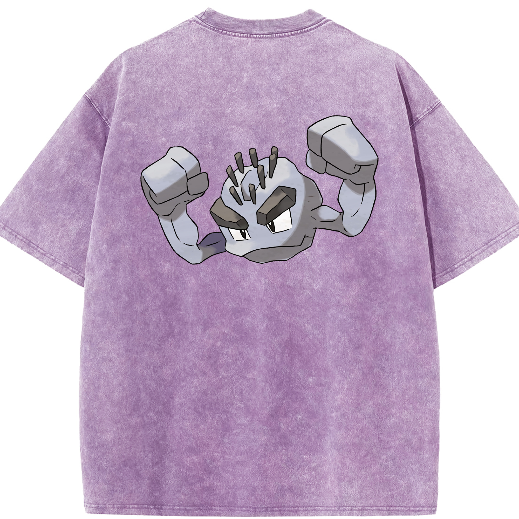 （画像用） ポケットモンスター Pokémon 綿100% ヴィンテージ風 半袖Tシャツ（背面プリント）