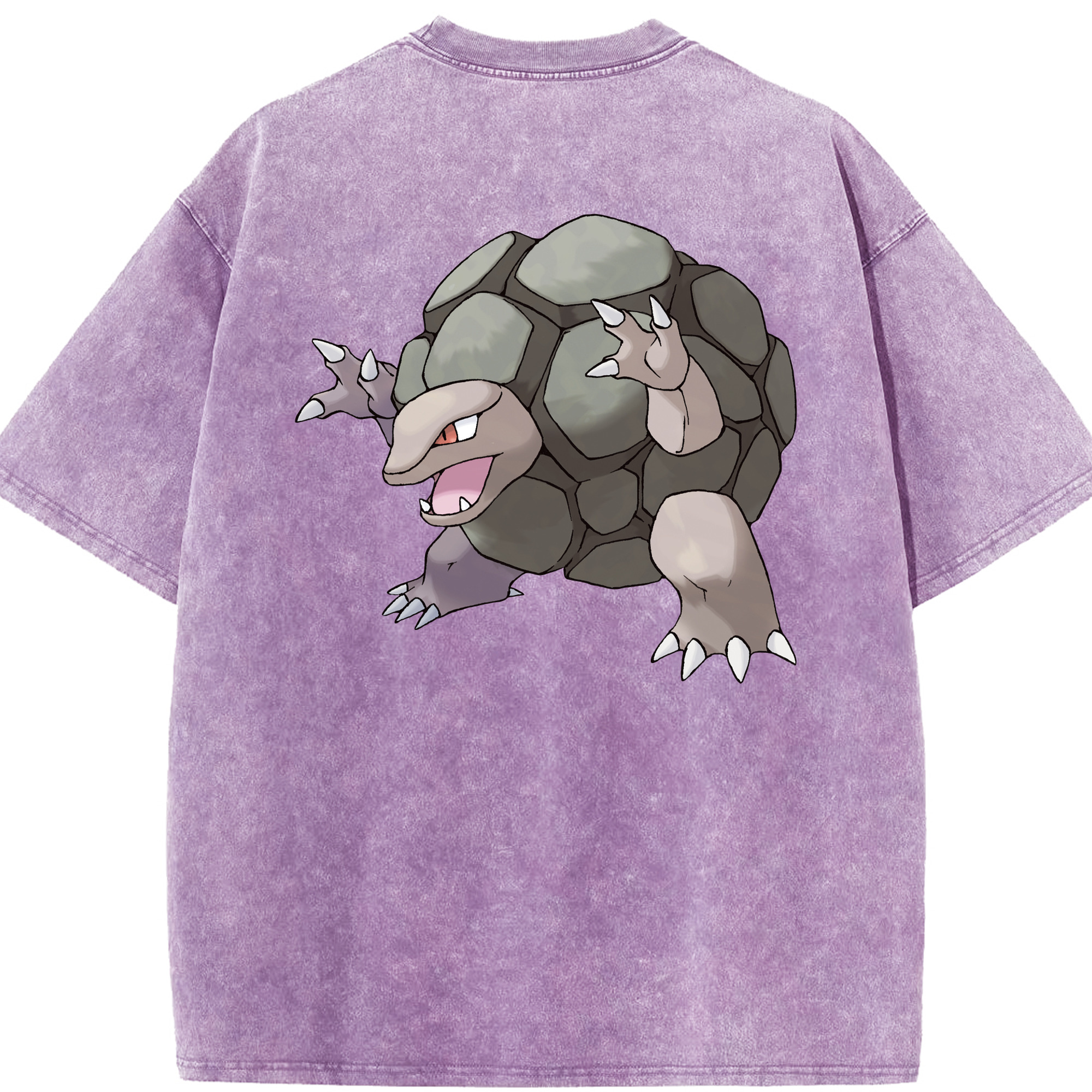 （画像用） ポケットモンスター Pokémon 綿100% ヴィンテージ風 半袖Tシャツ（背面プリント）