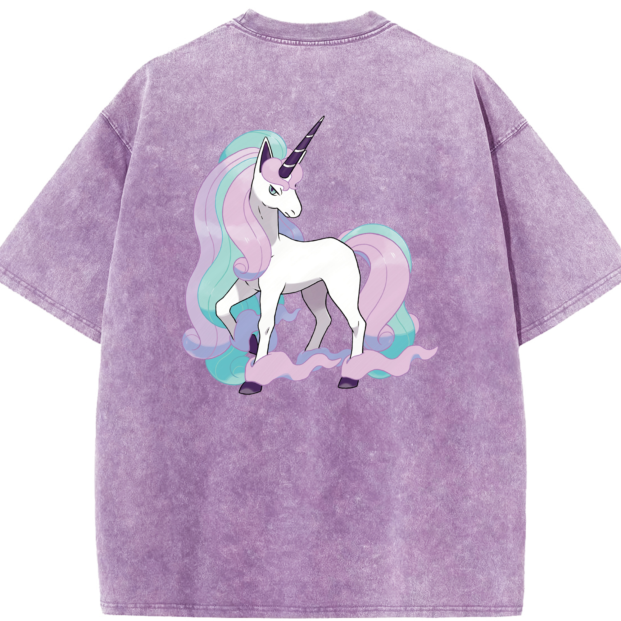 （画像用） ポケットモンスター Pokémon 綿100% ヴィンテージ風 半袖Tシャツ（背面プリント）