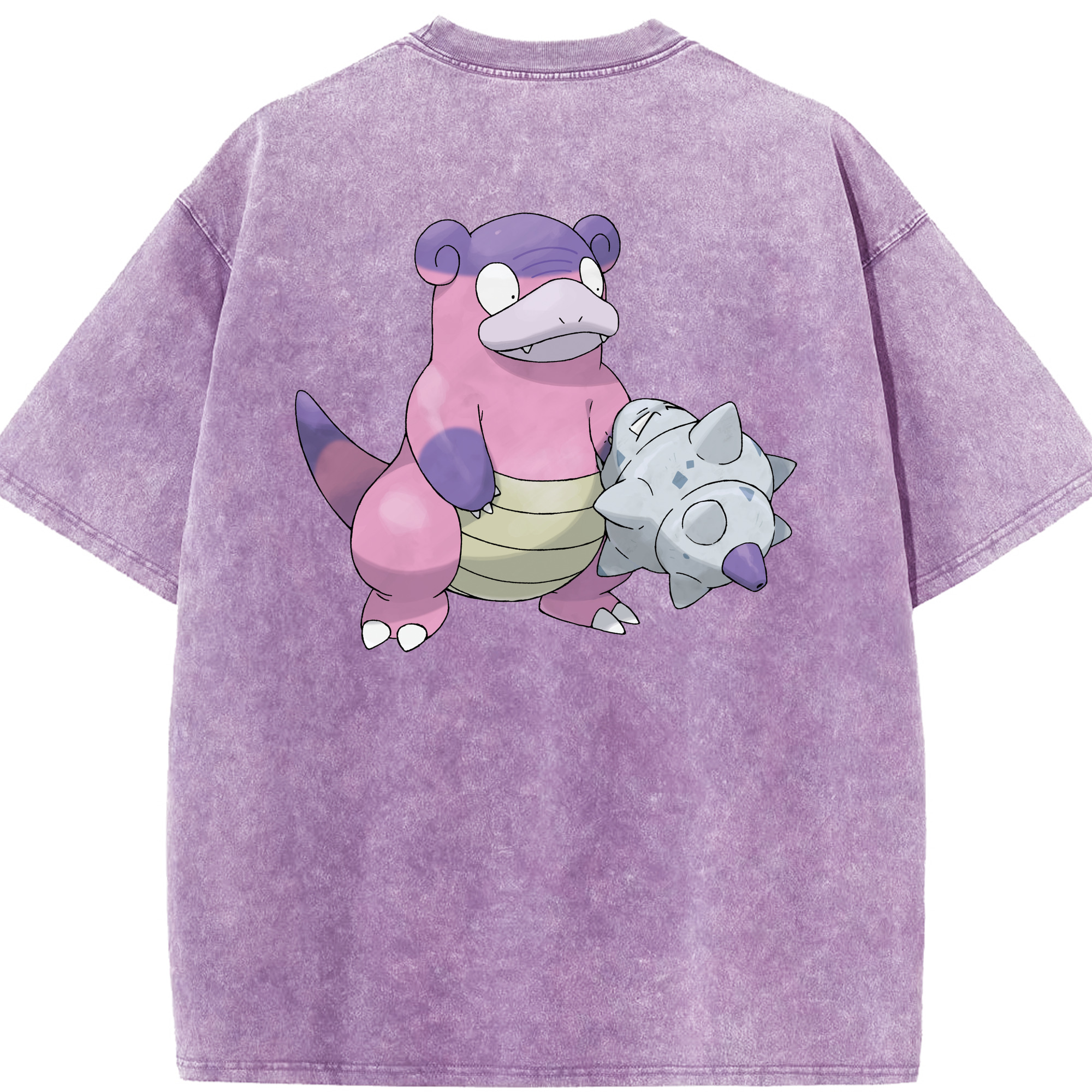 （画像用） ポケットモンスター Pokémon 綿100% ヴィンテージ風 半袖Tシャツ（背面プリント）