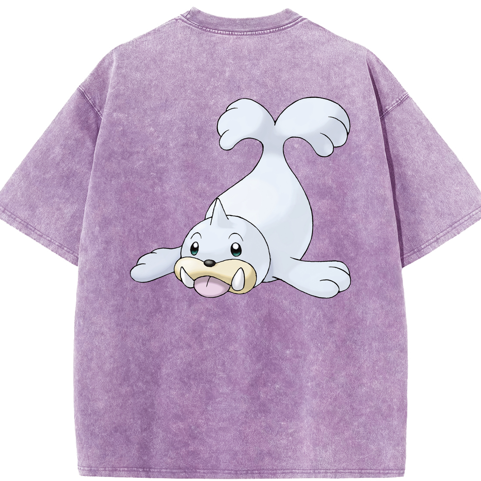 （画像用） ポケットモンスター Pokémon 綿100% ヴィンテージ風 半袖Tシャツ（背面プリント）