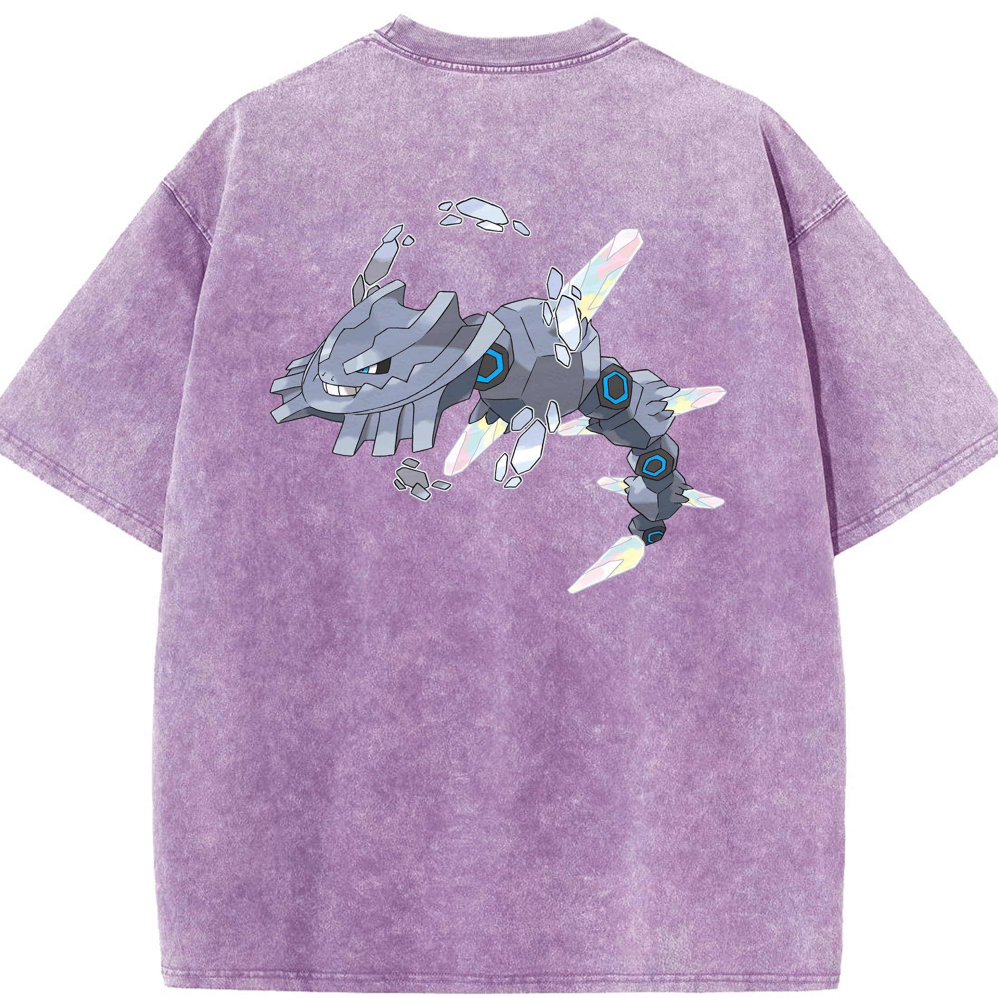 （画像用） ポケットモンスター Pokémon 綿100% ヴィンテージ風 半袖Tシャツ（背面プリント）
