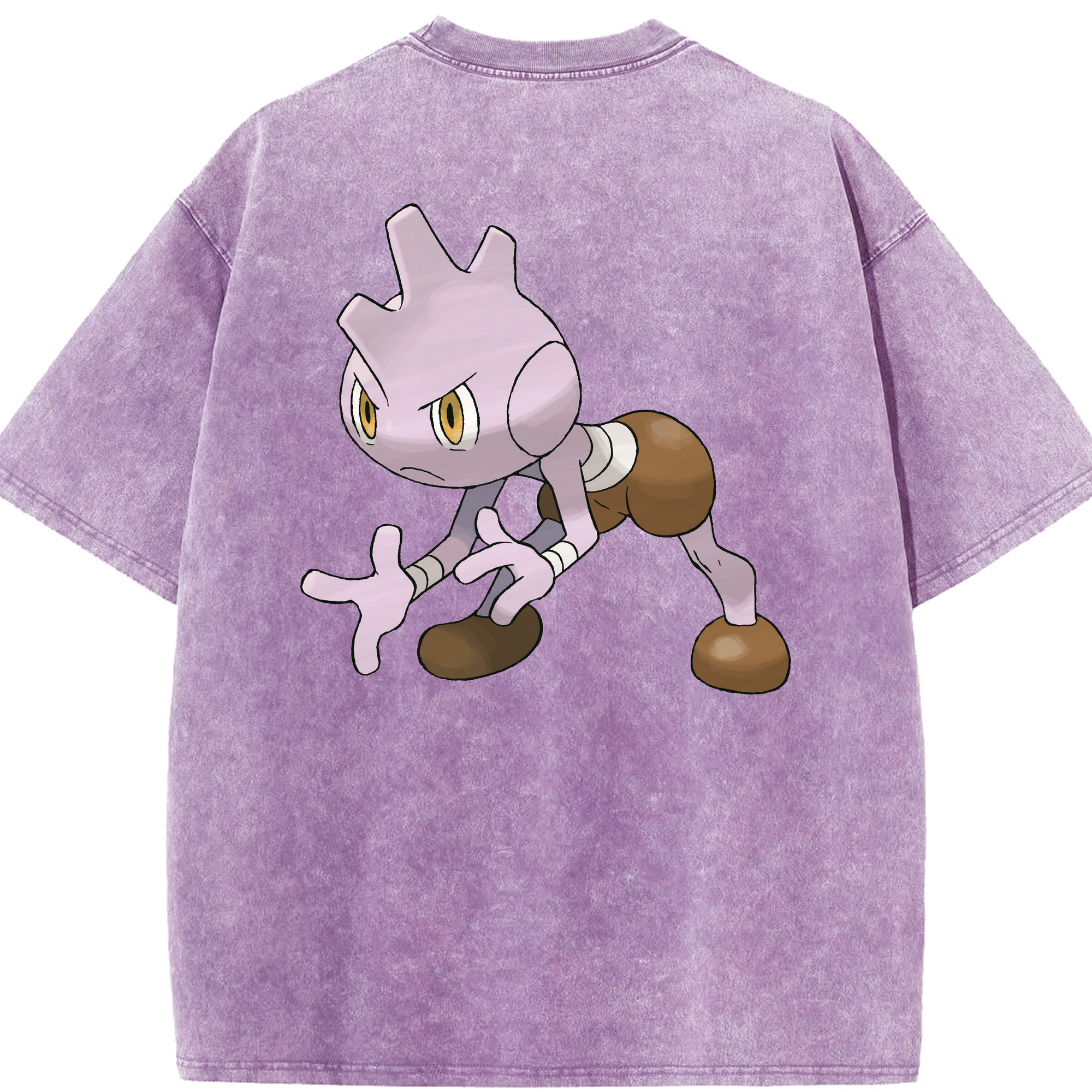（画像用） ポケットモンスター Pokémon 綿100% ヴィンテージ風 半袖Tシャツ（背面プリント）