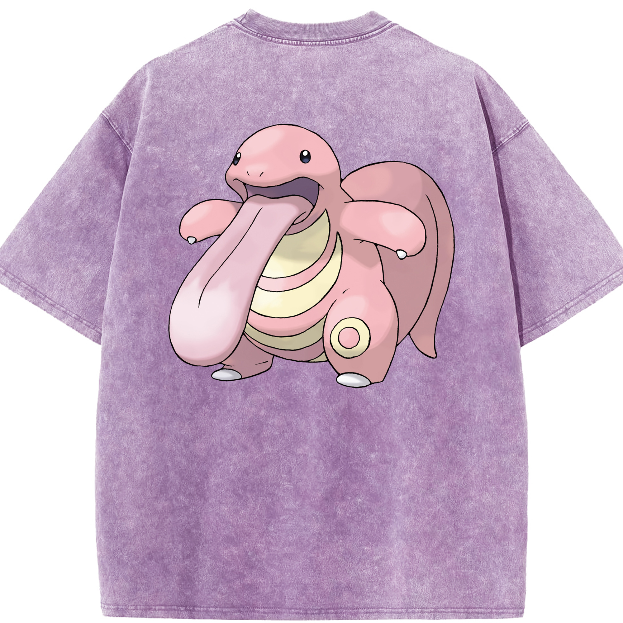 （画像用） ポケットモンスター Pokémon 綿100% ヴィンテージ風 半袖Tシャツ（背面プリント）