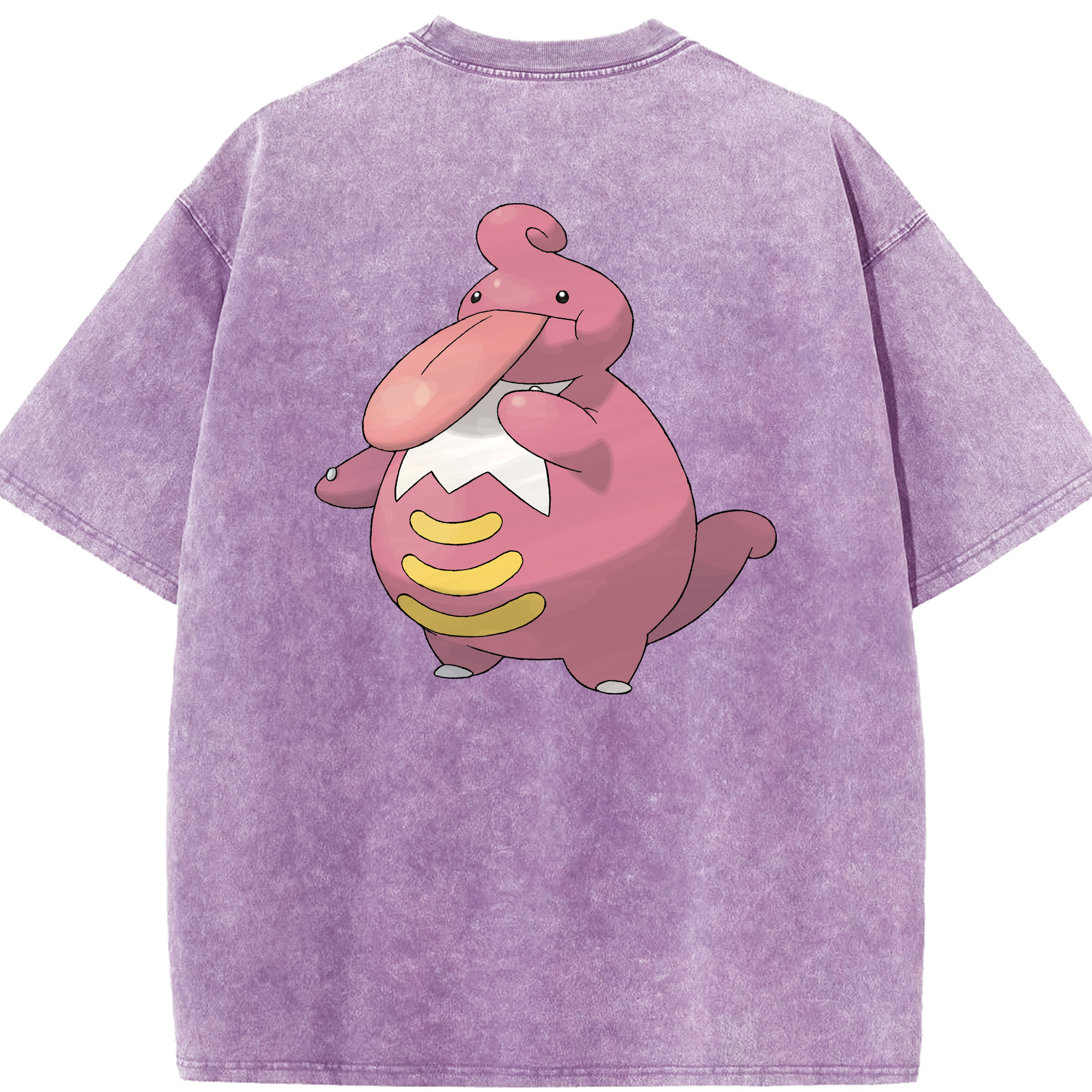 （画像用） ポケットモンスター Pokémon 綿100% ヴィンテージ風 半袖Tシャツ（背面プリント）